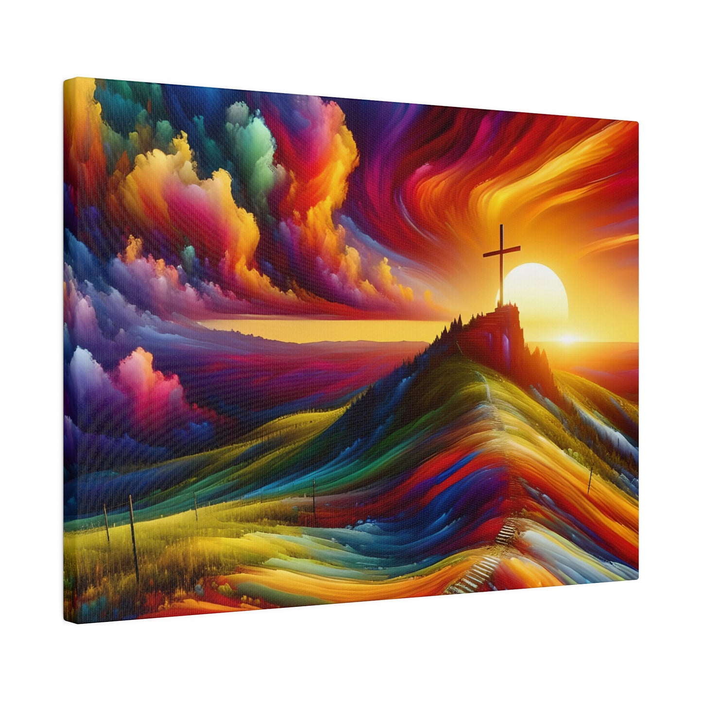 Faith Matte Canvas, Stretched, 0.75"