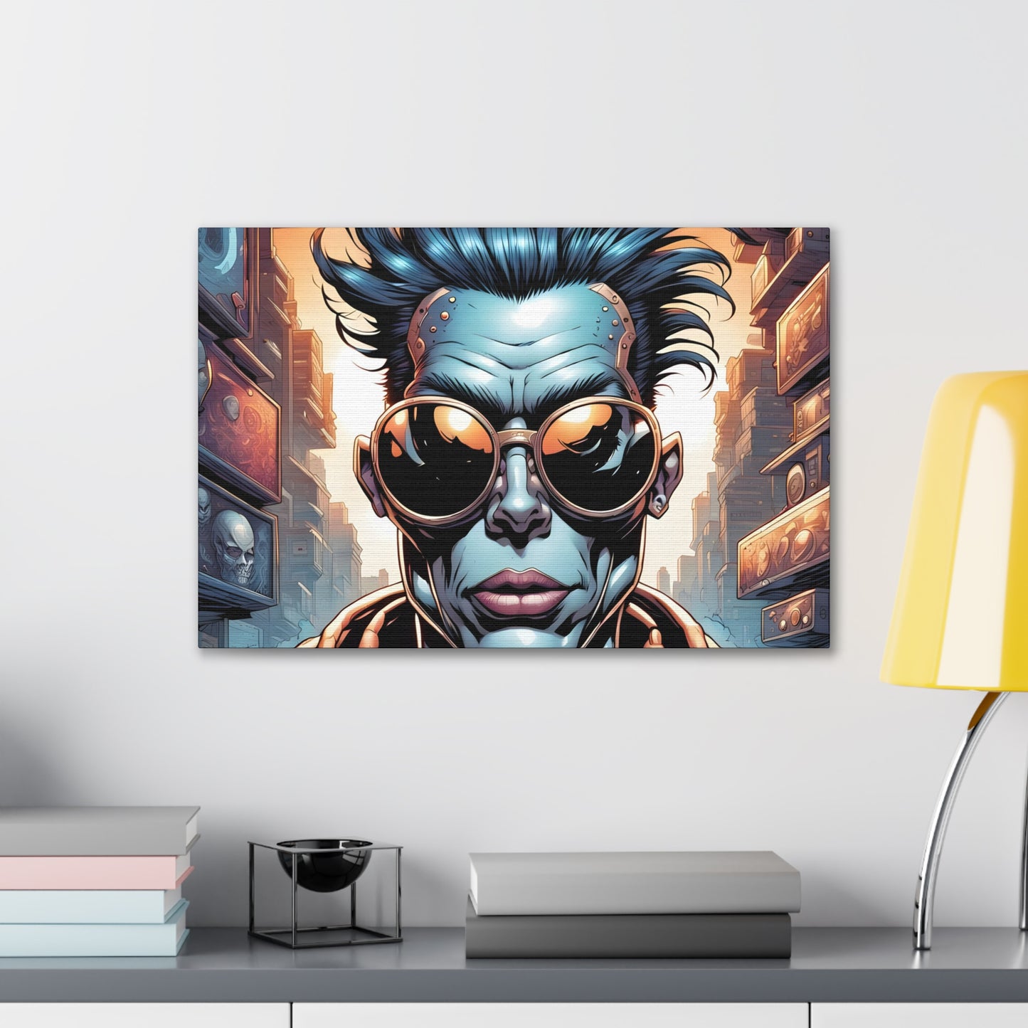 Punkz Canvas Stretched, 0.75"