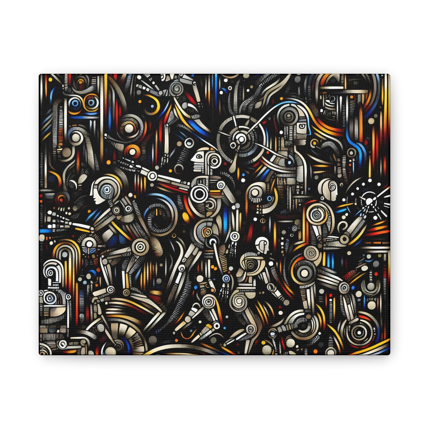 Robotz Canvas Stretched 0.75" Wall Art