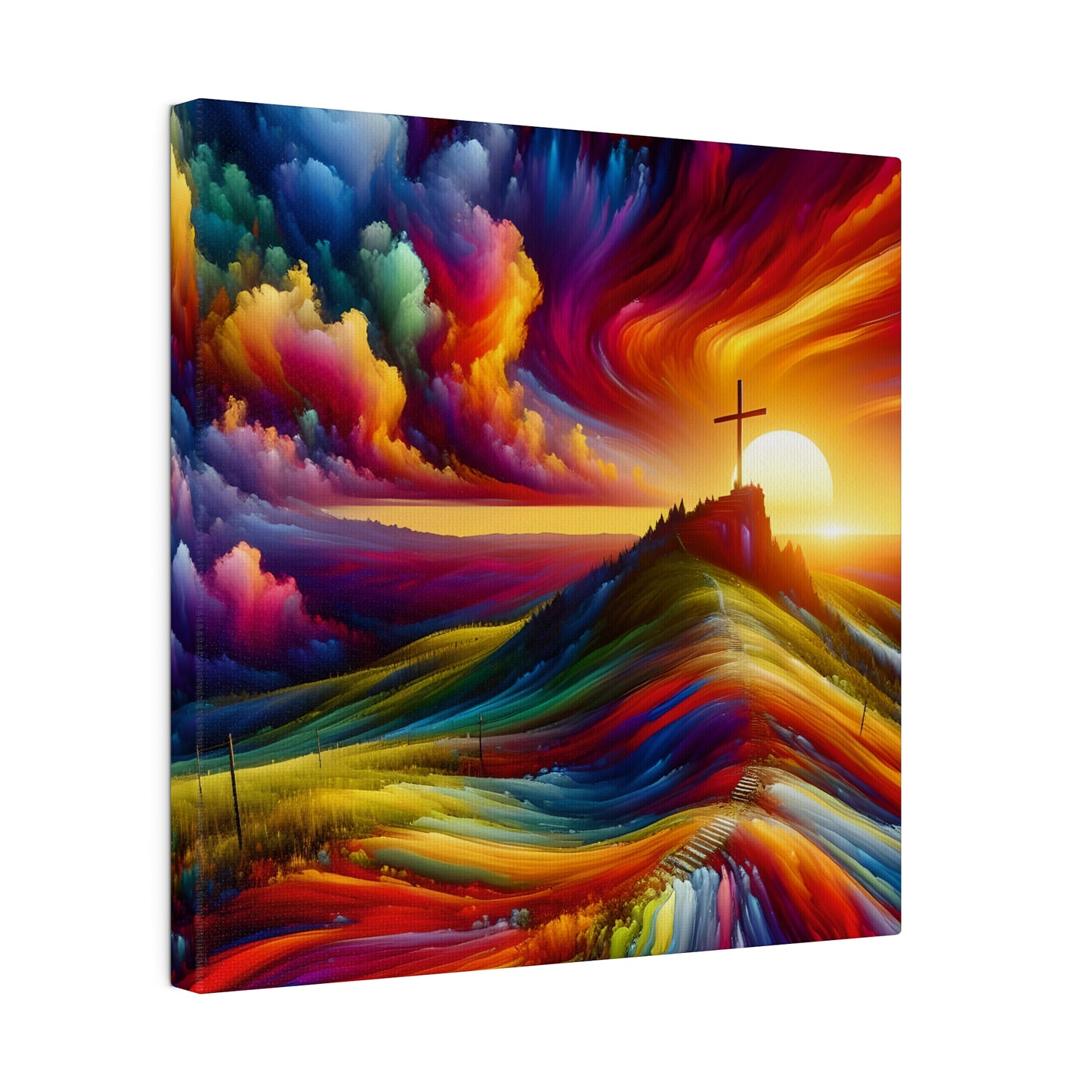 Faith Matte Canvas, Stretched, 0.75"