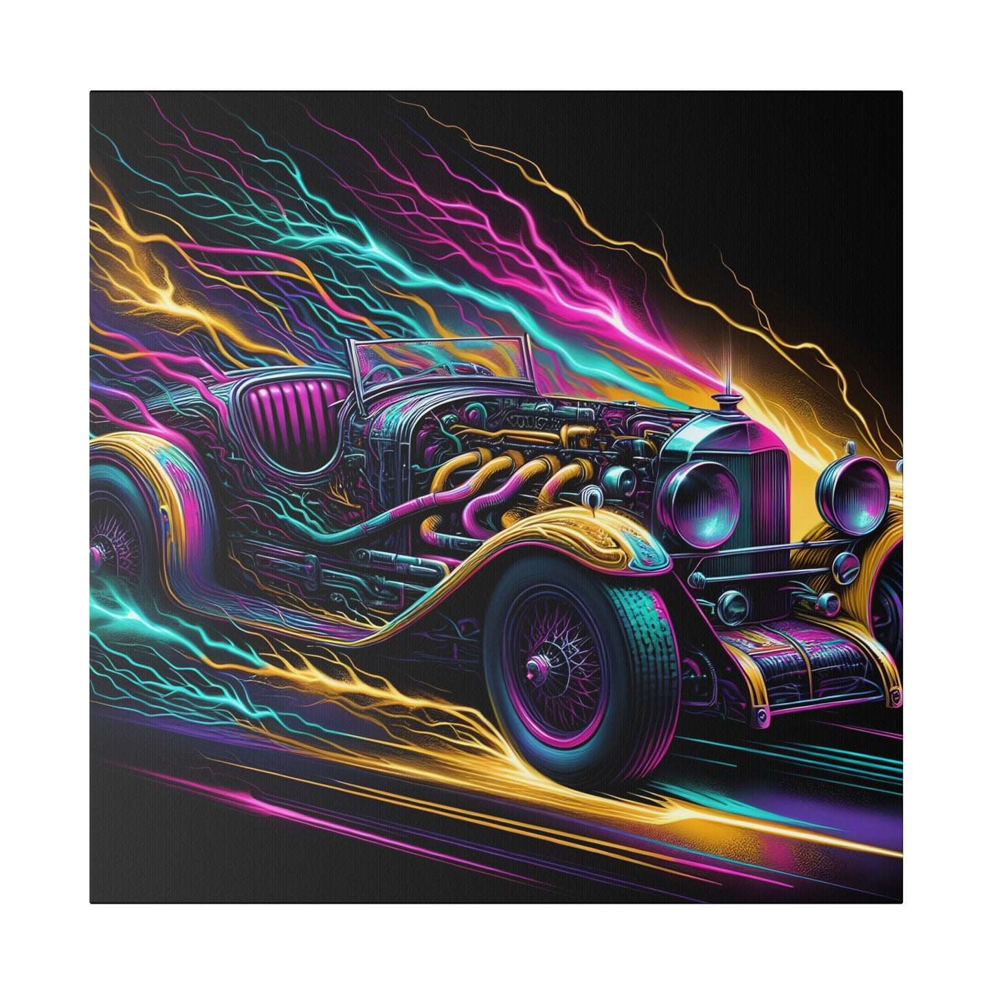 Ridez Matte Canvas, Stretched, 0.75"