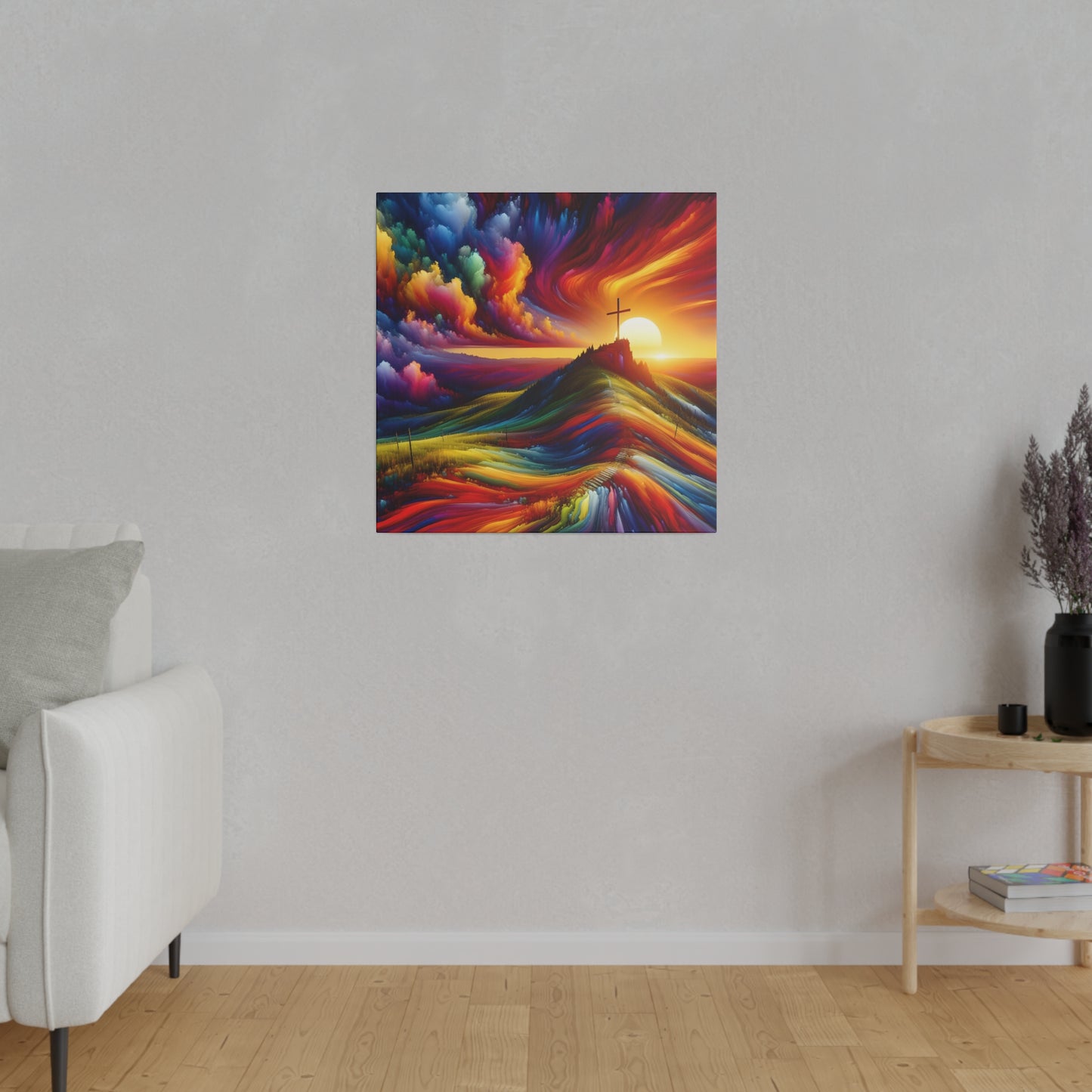 Faith Matte Canvas, Stretched, 0.75"