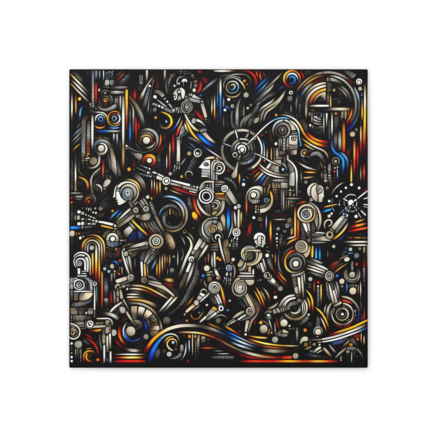 Robotz Canvas Stretched 0.75" Wall Art