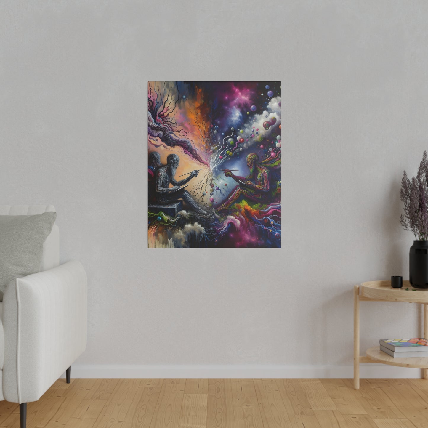 Enlightenment Matte Canvas, Stretched, 0.75"