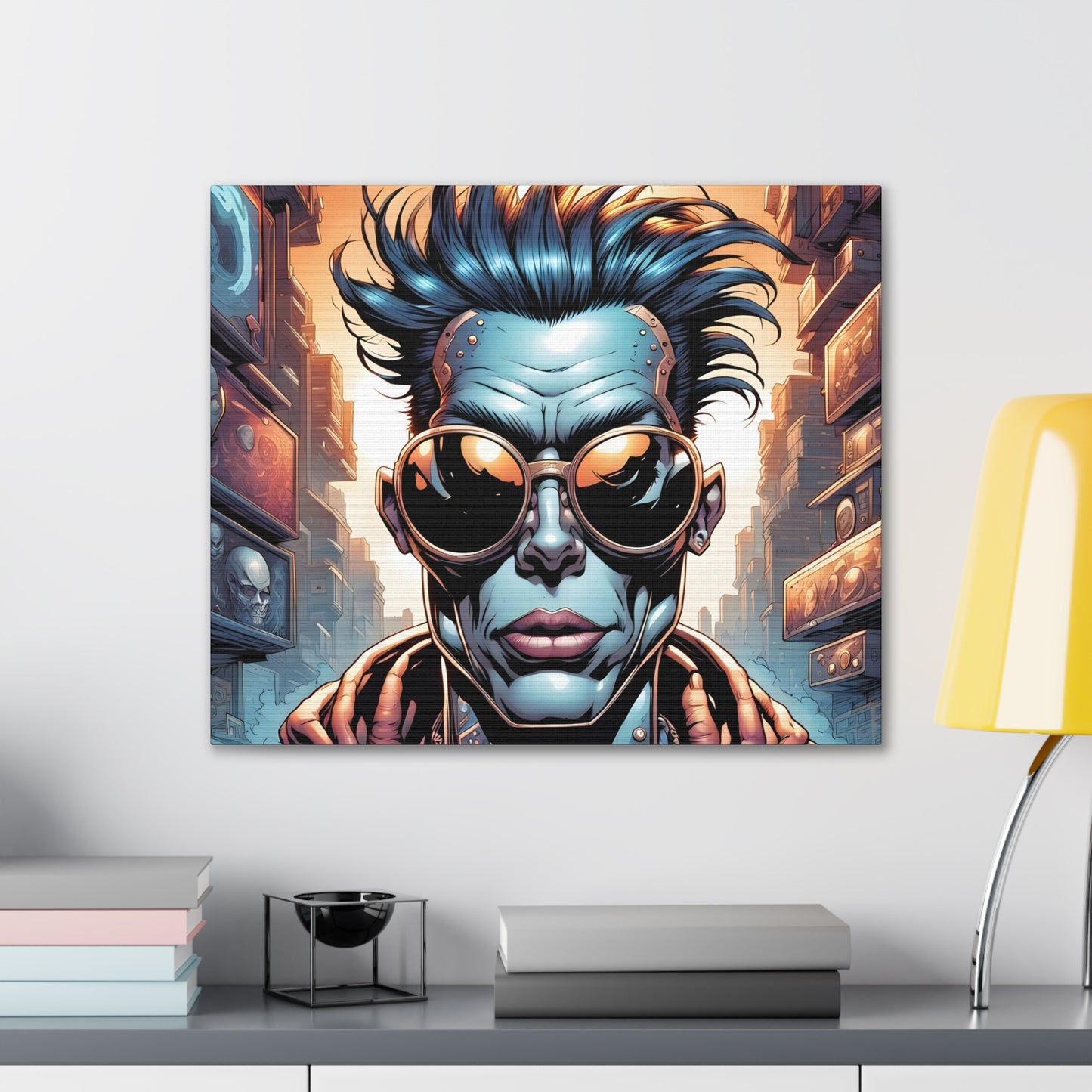 Punkz Canvas Stretched, 0.75"