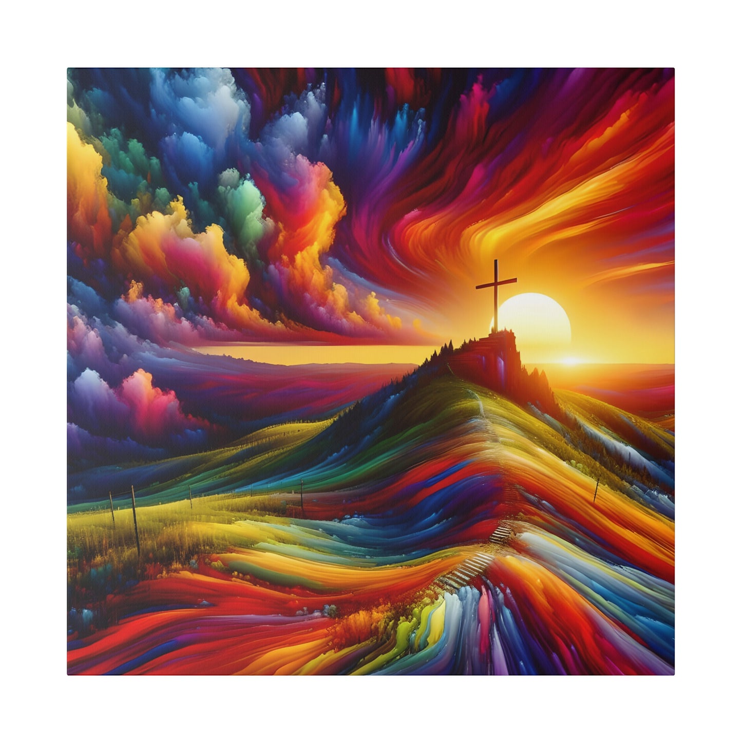 Faith Matte Canvas, Stretched, 0.75"