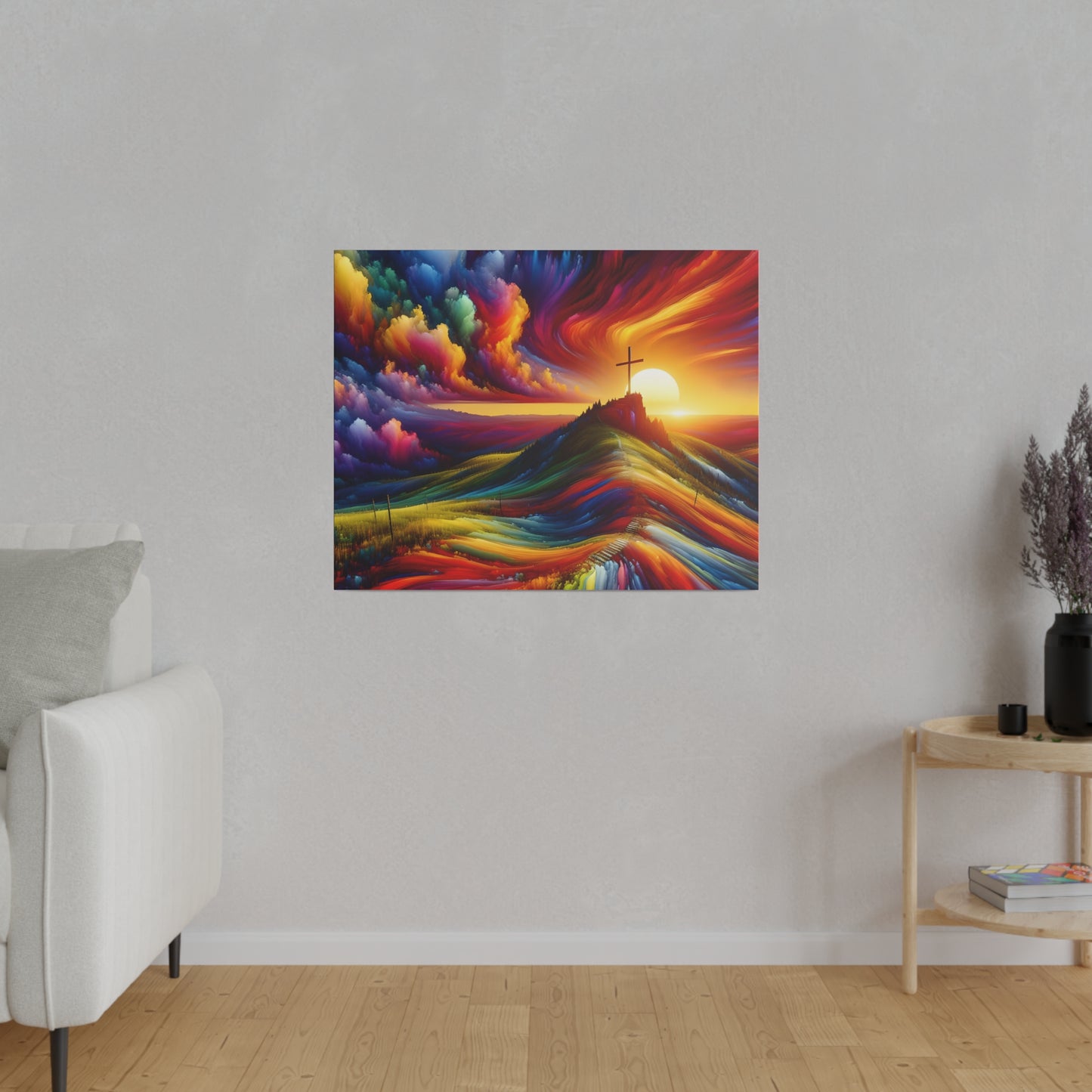 Faith Matte Canvas, Stretched, 0.75"