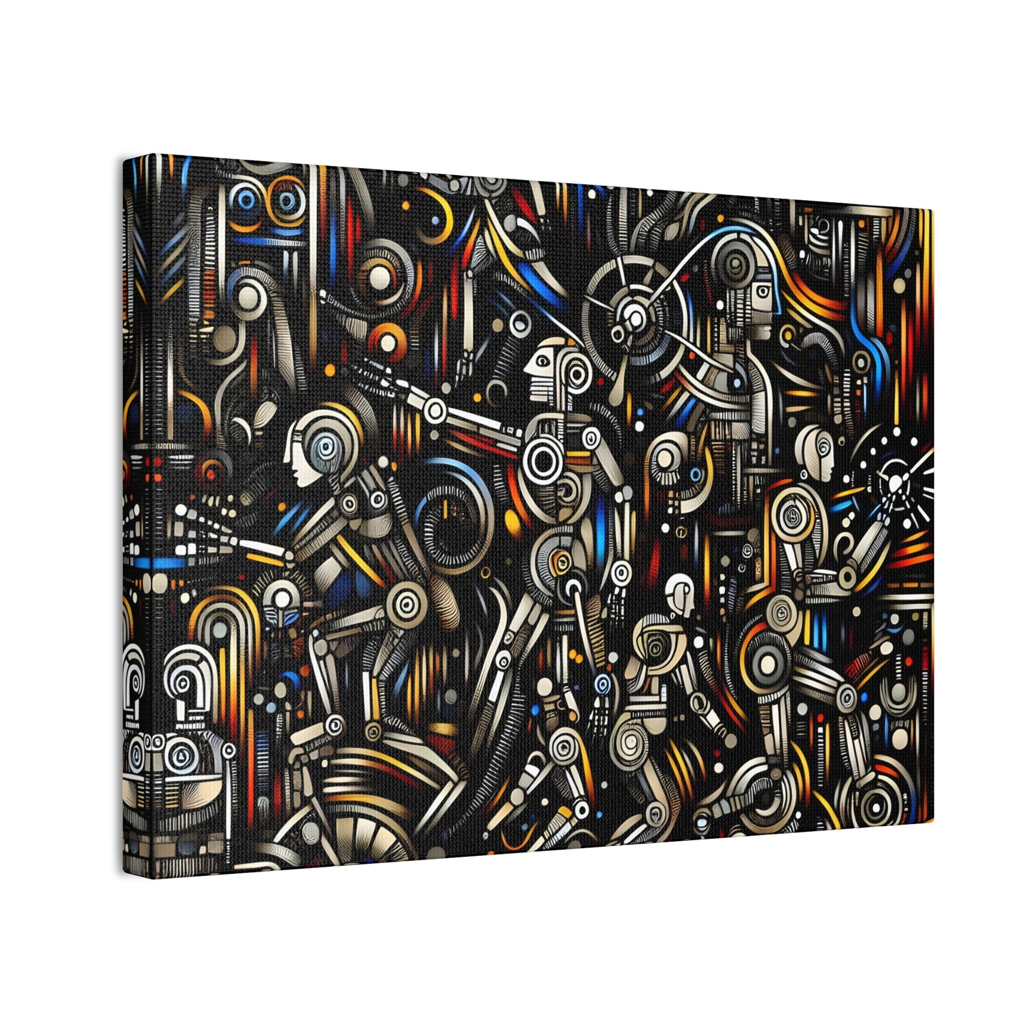 Robotz Canvas Stretched 0.75" Wall Art