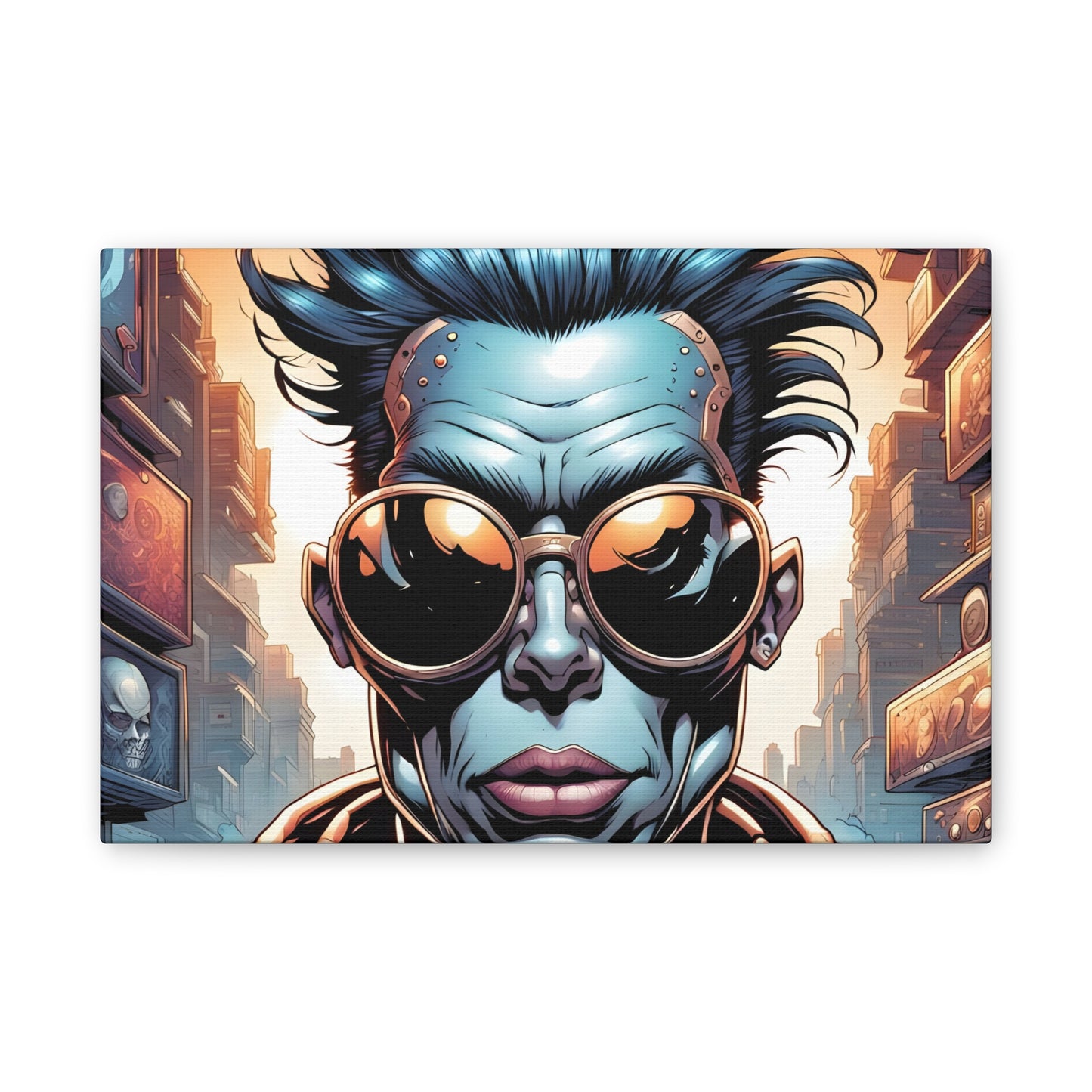 Punkz Canvas Stretched, 0.75"