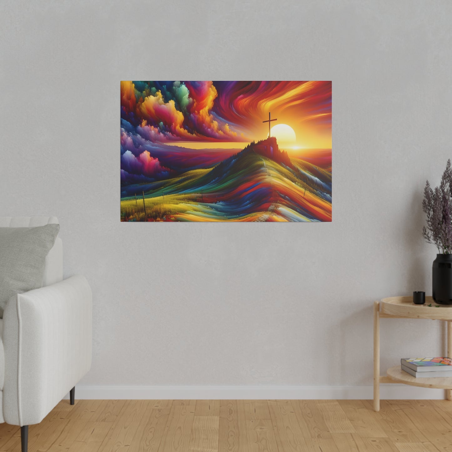 Faith Matte Canvas, Stretched, 0.75"