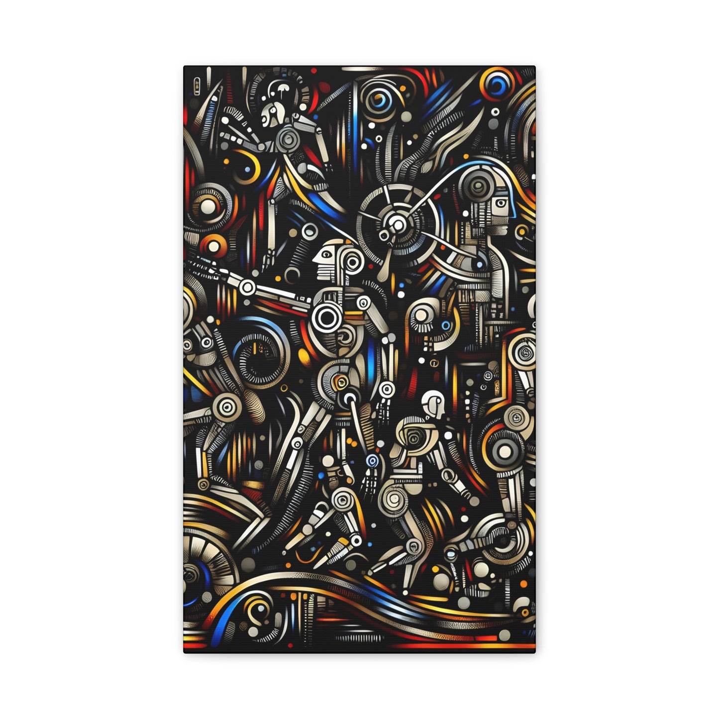 Robotz Canvas Stretched 0.75" Wall Art