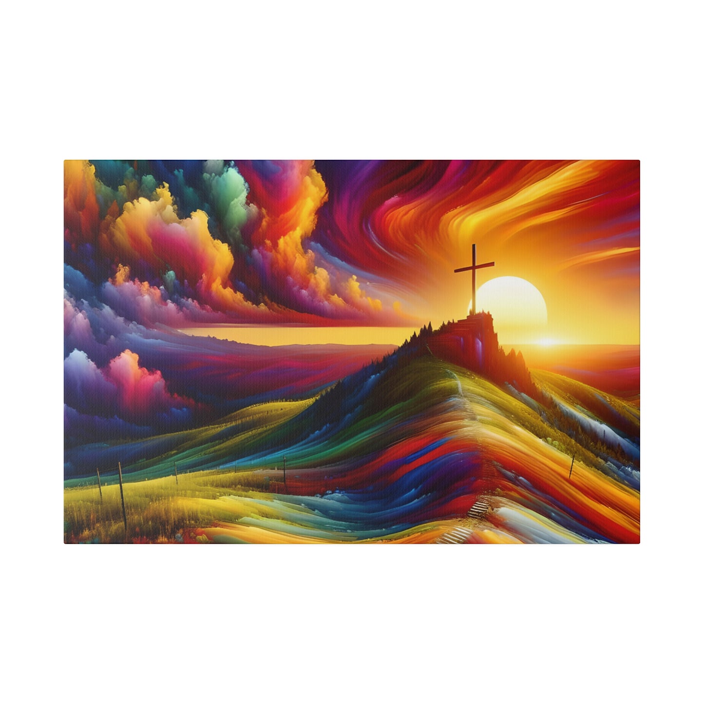 Faith Matte Canvas, Stretched, 0.75"