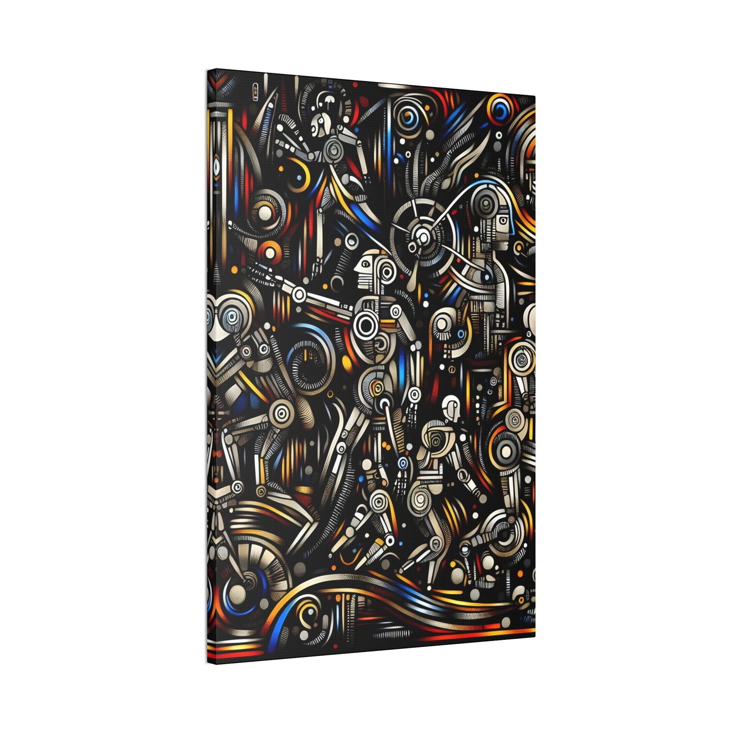 Robotz Canvas Stretched 0.75" Wall Art