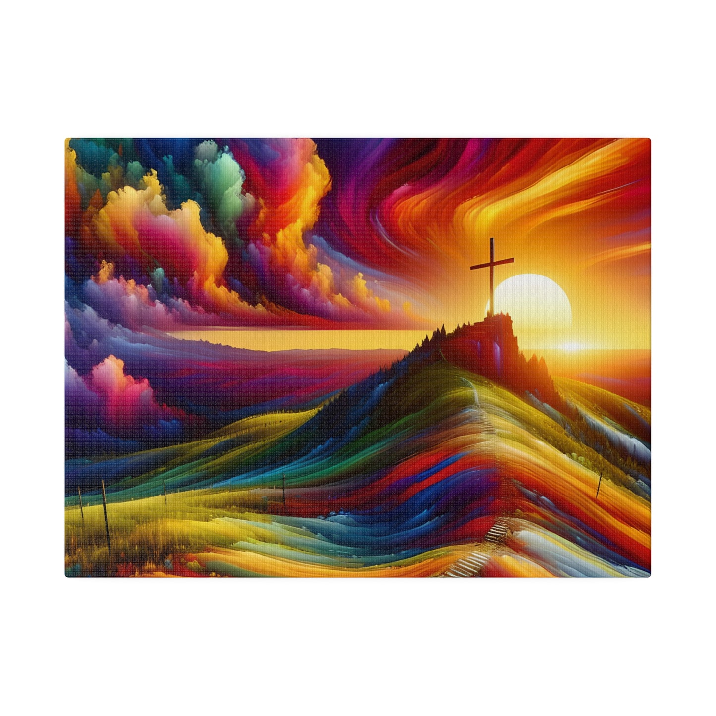 Faith Matte Canvas, Stretched, 0.75"