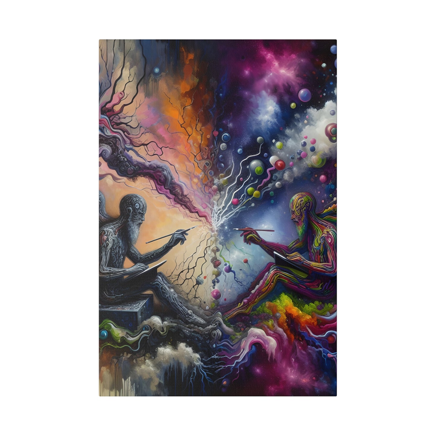 Enlightenment Matte Canvas, Stretched, 0.75"