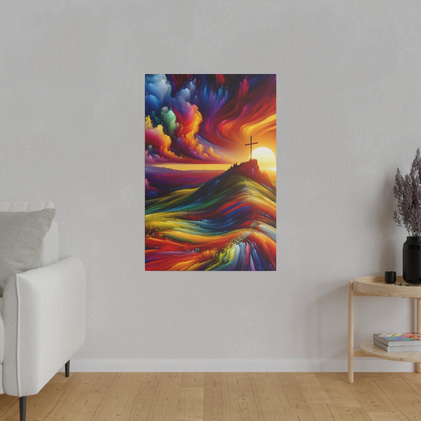 Faith Matte Canvas, Stretched, 0.75"