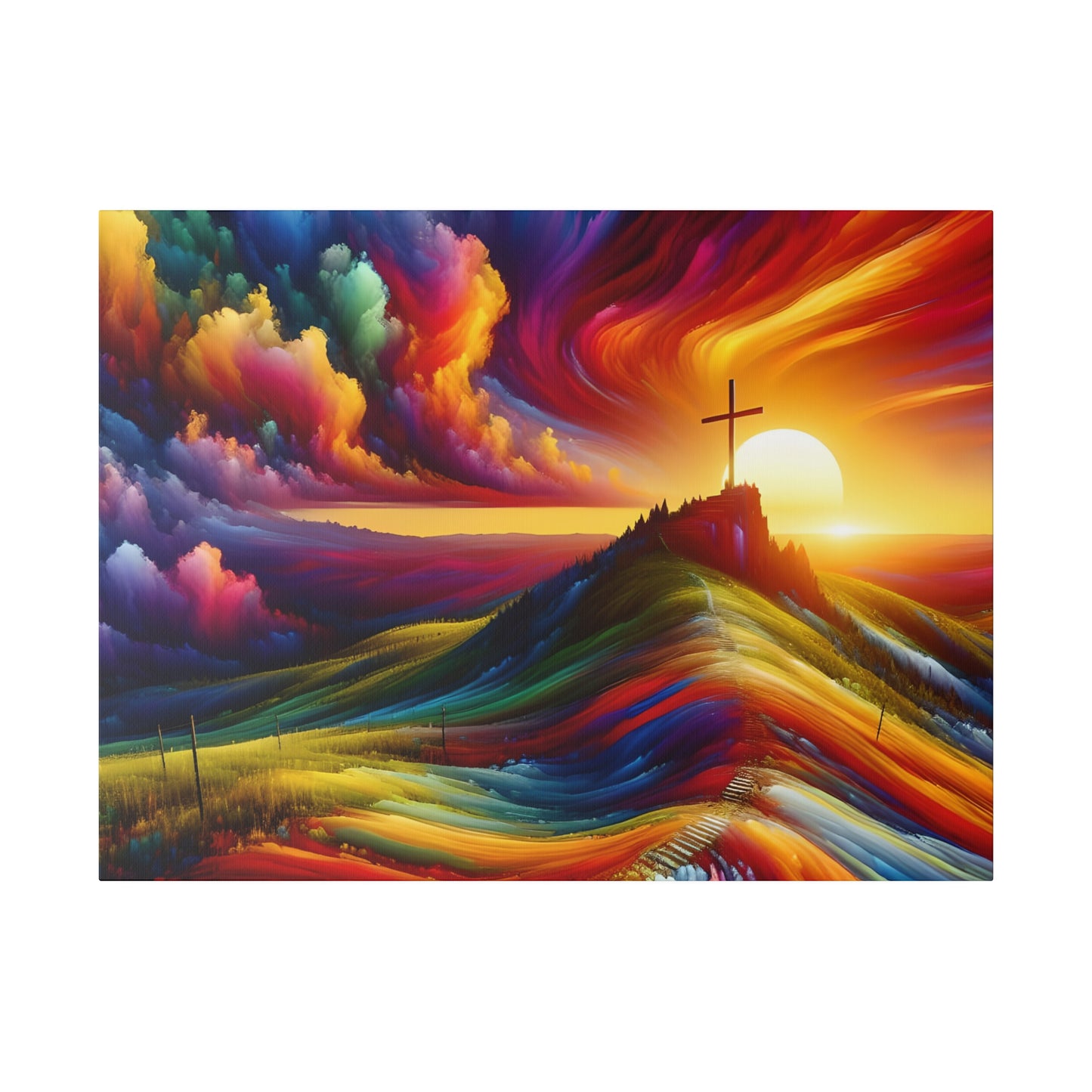 Faith Matte Canvas, Stretched, 0.75"