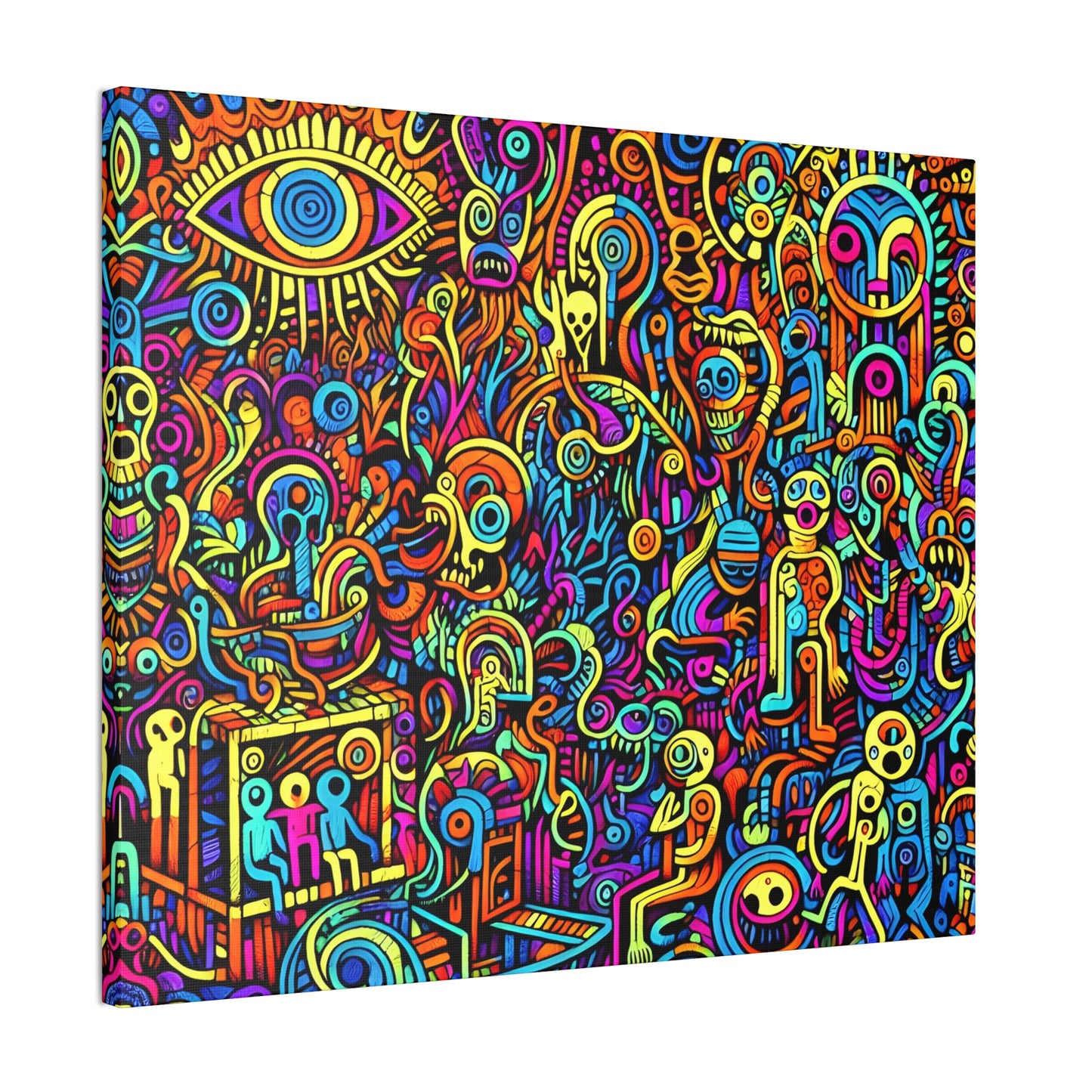 Monsterz Canvas Stretched, 0.75"