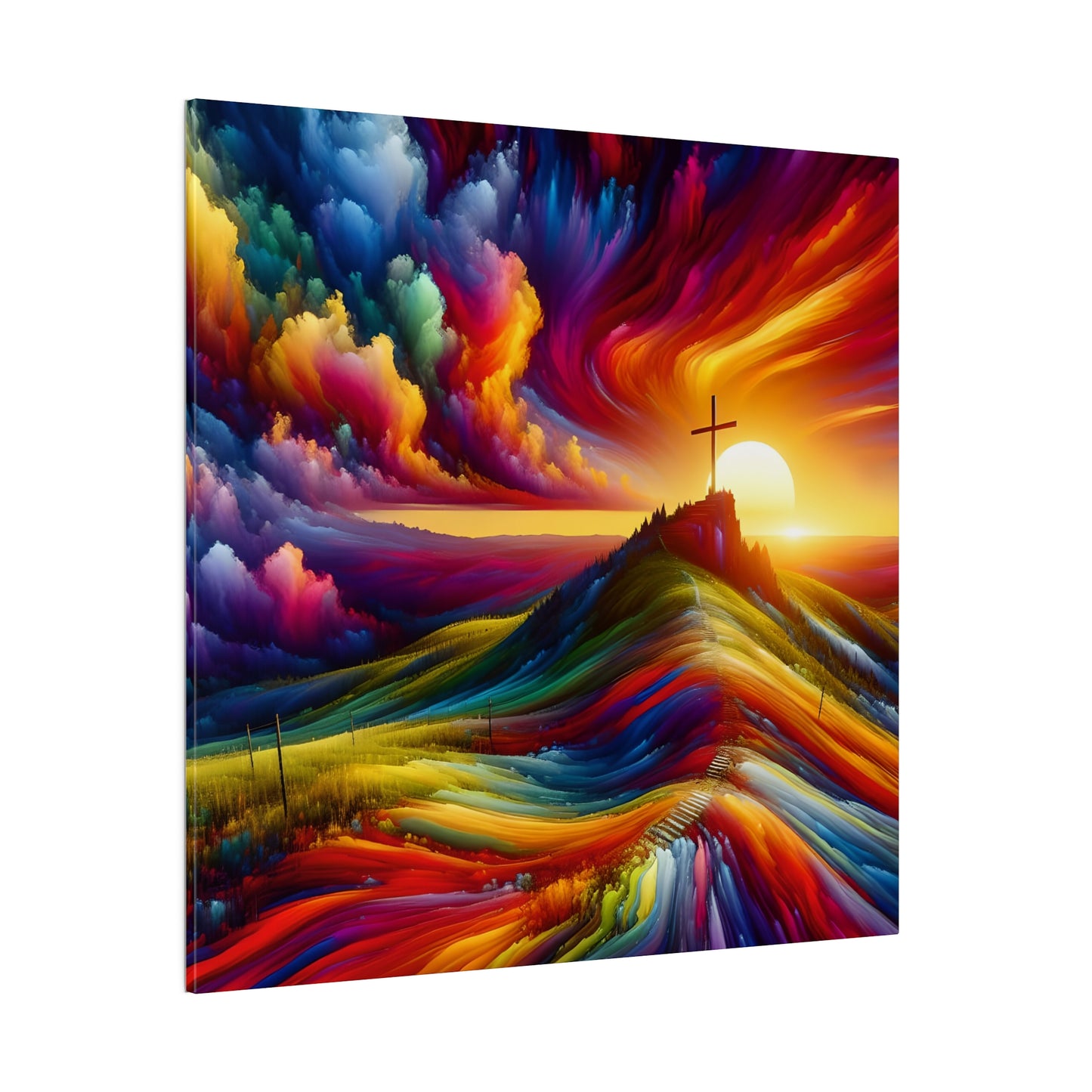 Faith Matte Canvas, Stretched, 0.75"