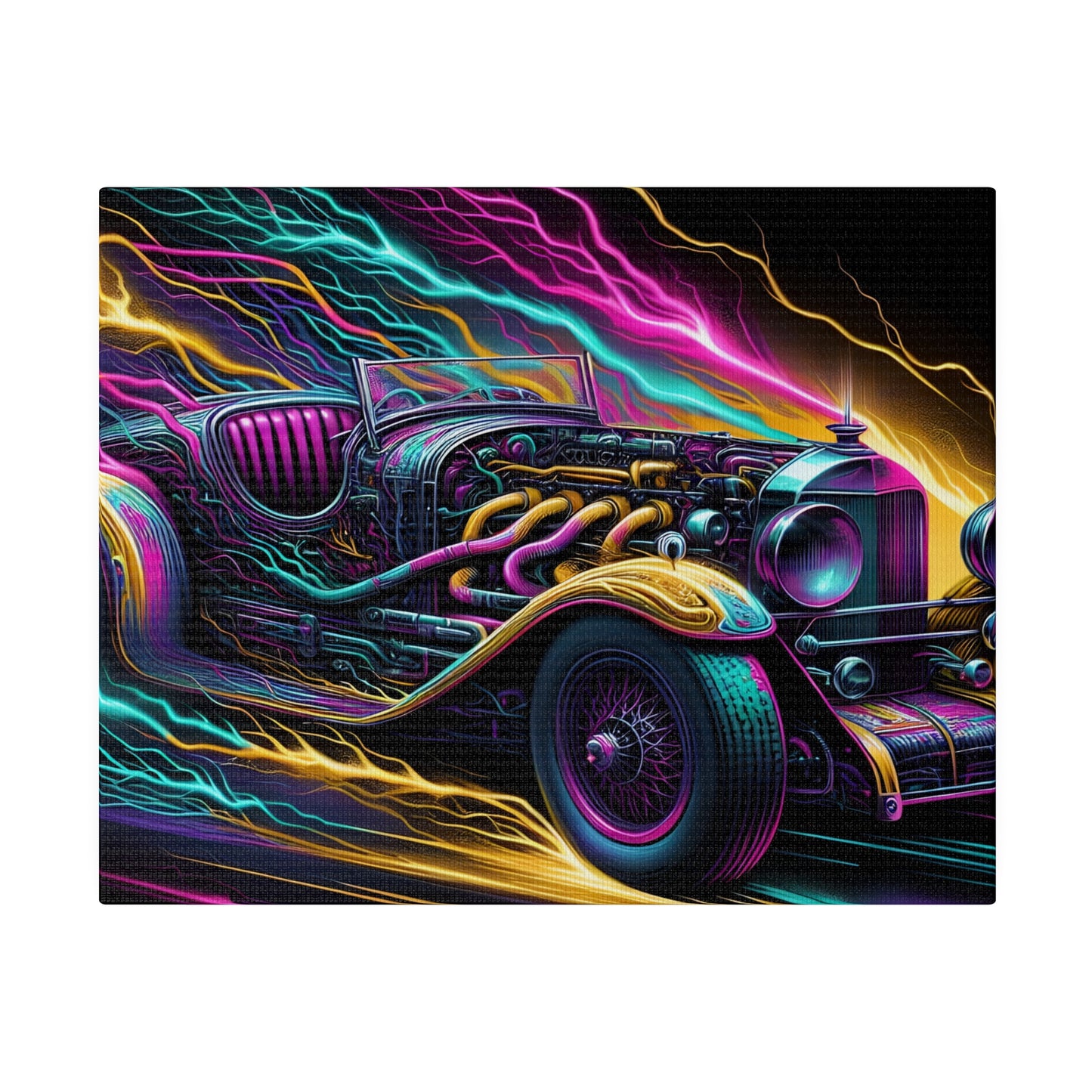 Ridez Matte Canvas, Stretched, 0.75"