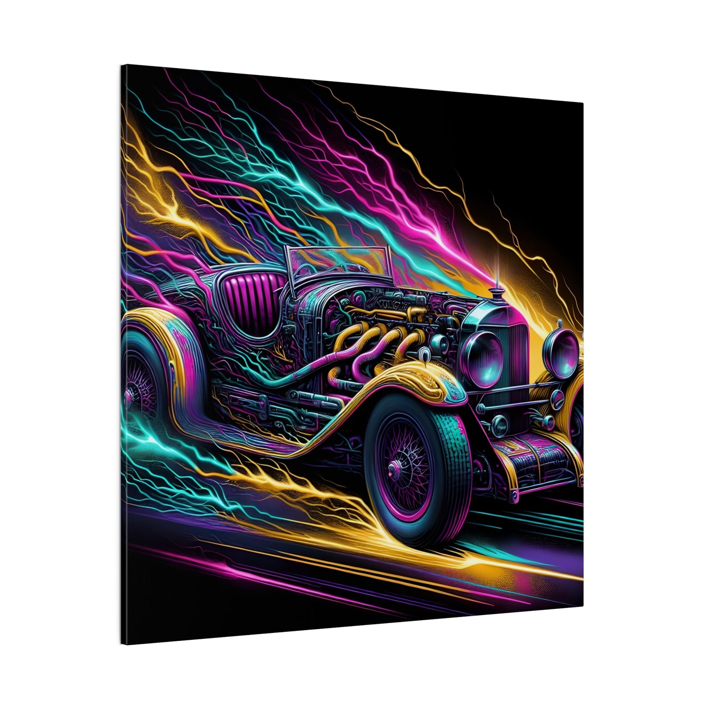 Ridez Matte Canvas, Stretched, 0.75"