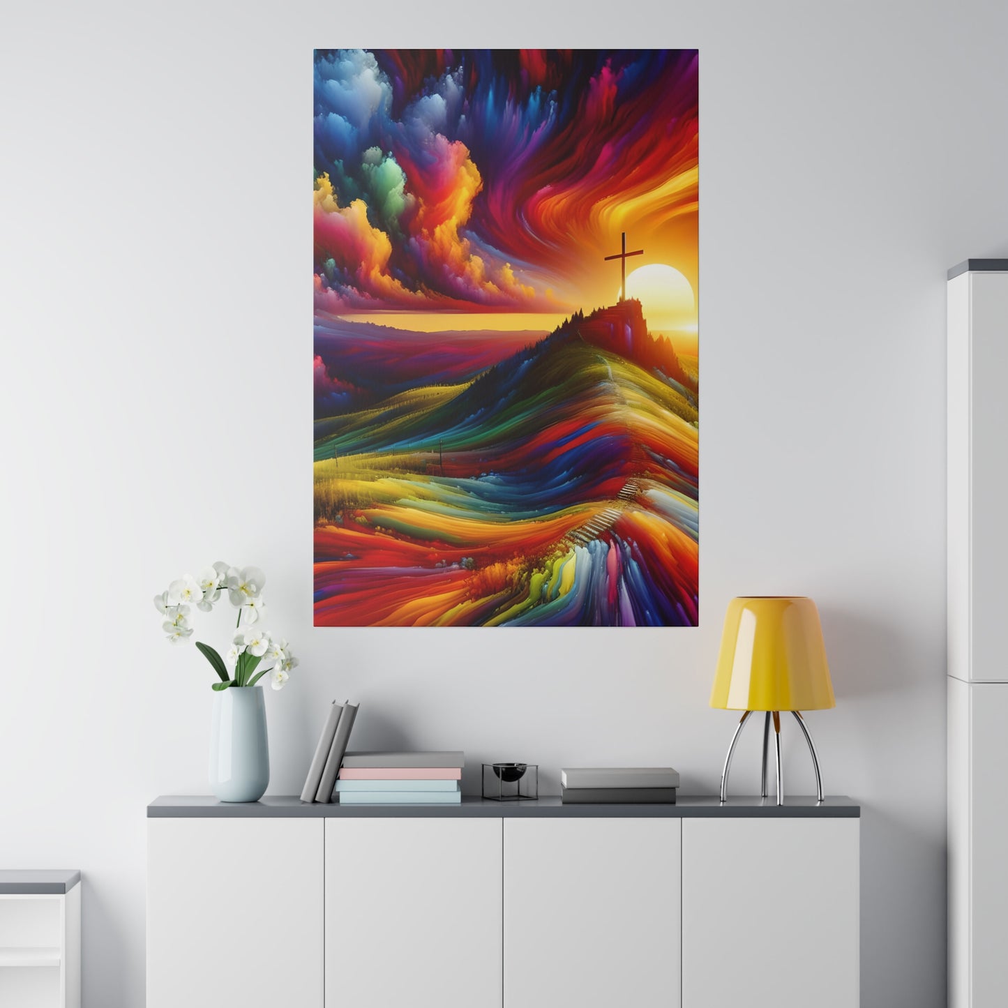 Faith Matte Canvas, Stretched, 0.75"