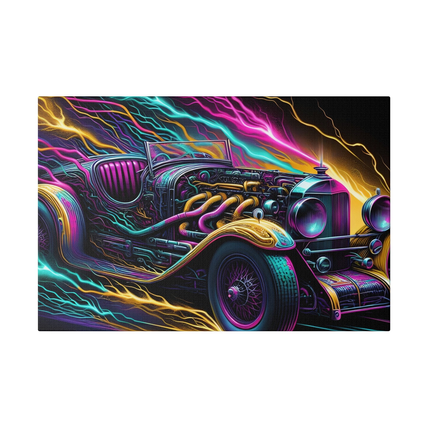 Ridez Matte Canvas, Stretched, 0.75"