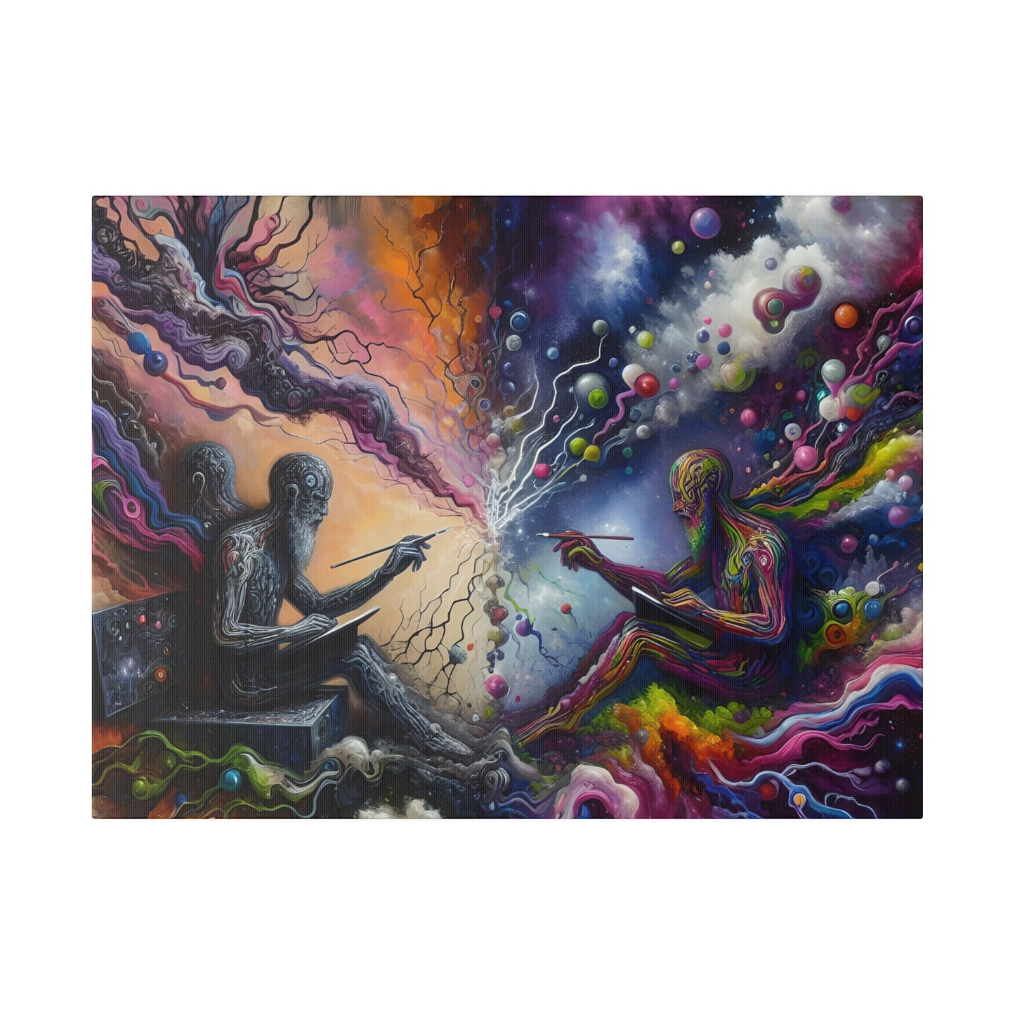 Enlightenment Matte Canvas, Stretched, 0.75"