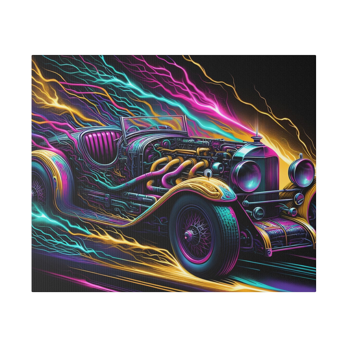 Ridez Matte Canvas, Stretched, 0.75"