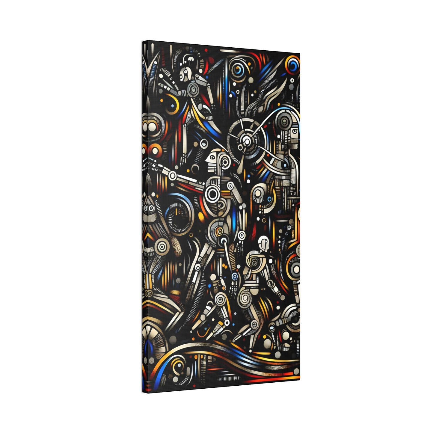 Robotz Canvas Stretched 0.75" Wall Art