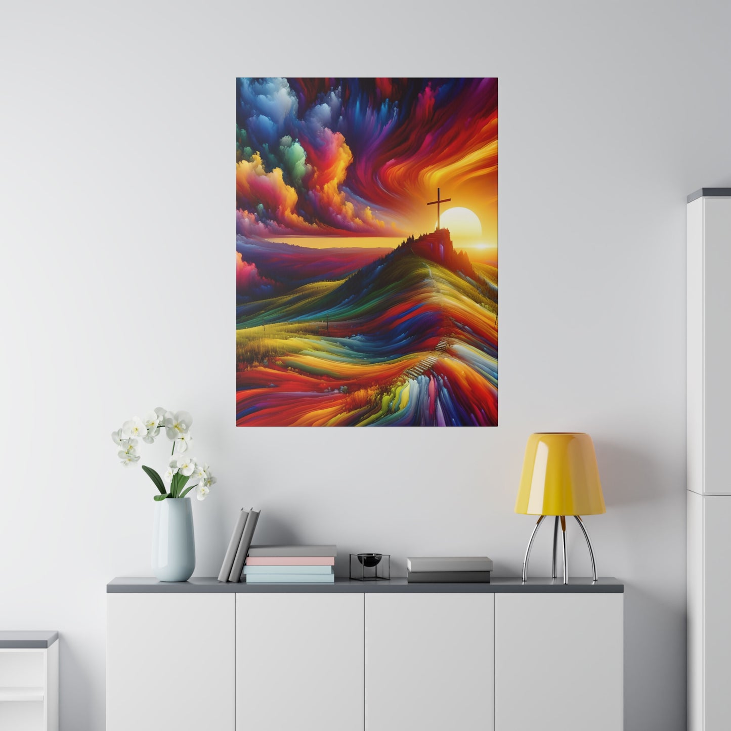 Faith Matte Canvas, Stretched, 0.75"