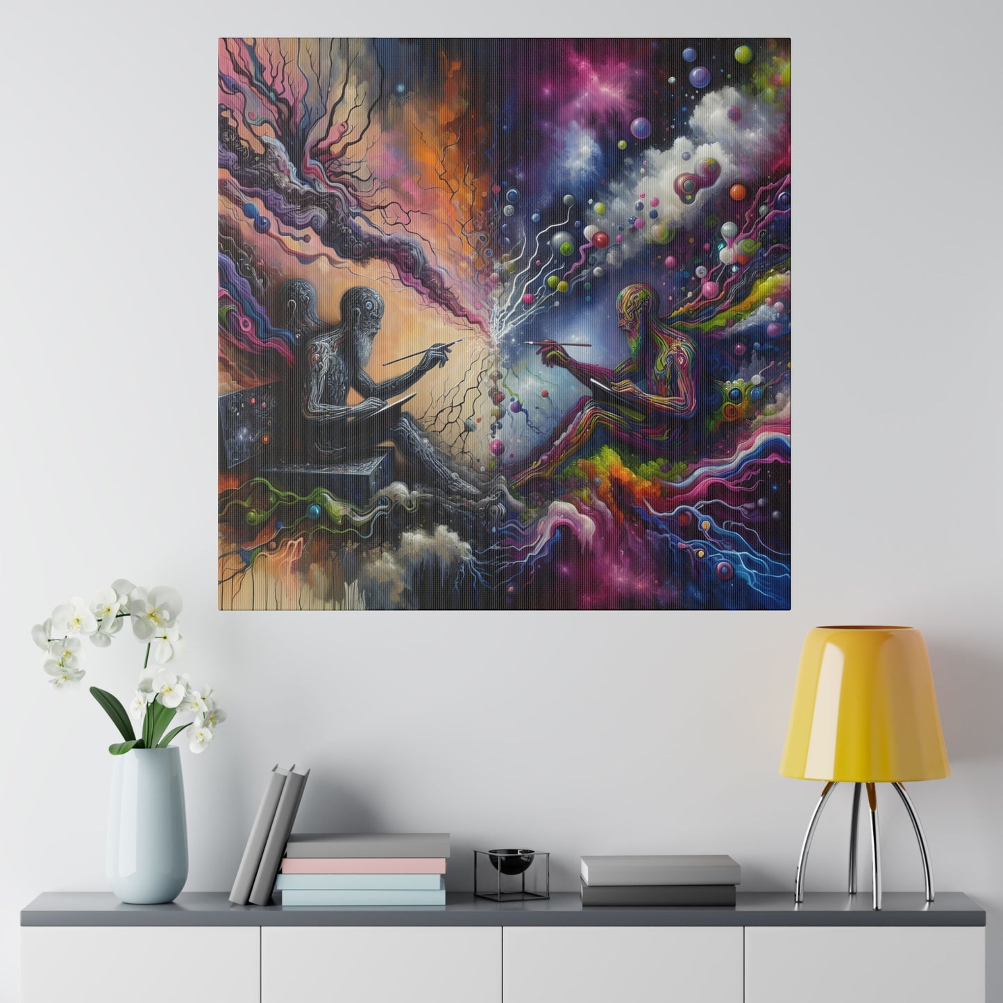 Enlightenment Matte Canvas, Stretched, 0.75"