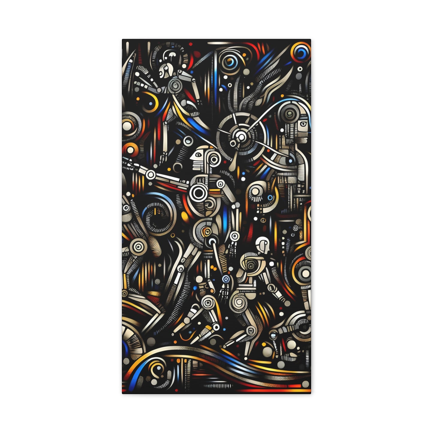 Robotz Canvas Stretched 0.75" Wall Art