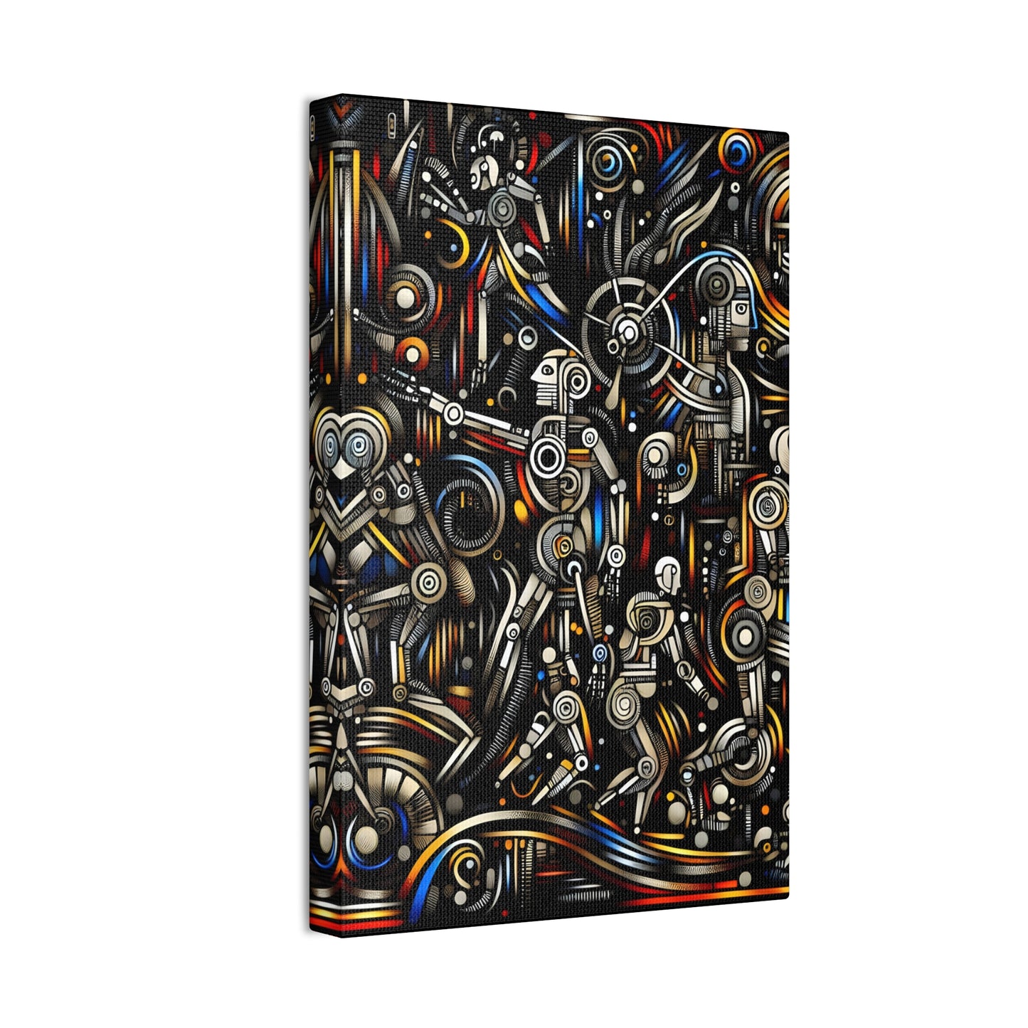 Robotz Canvas Stretched 0.75" Wall Art