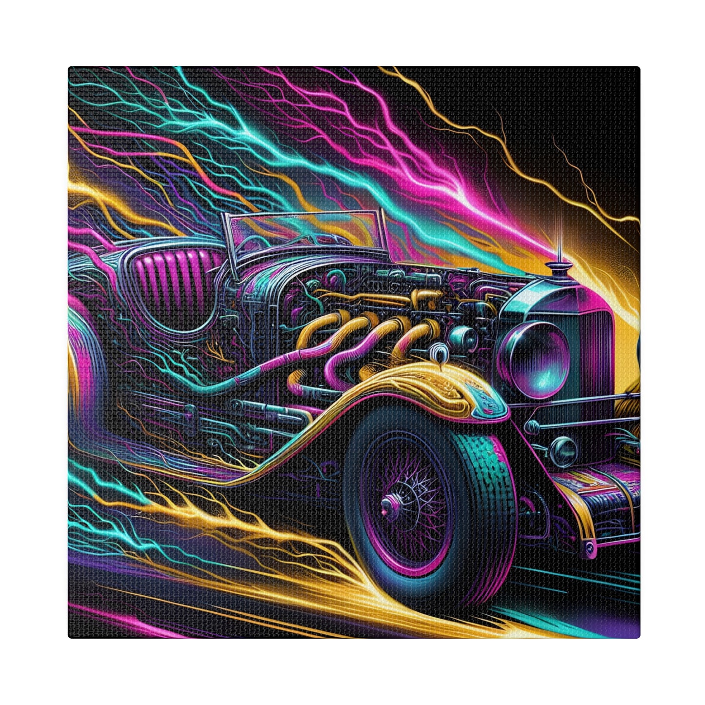 Ridez Matte Canvas, Stretched, 0.75"