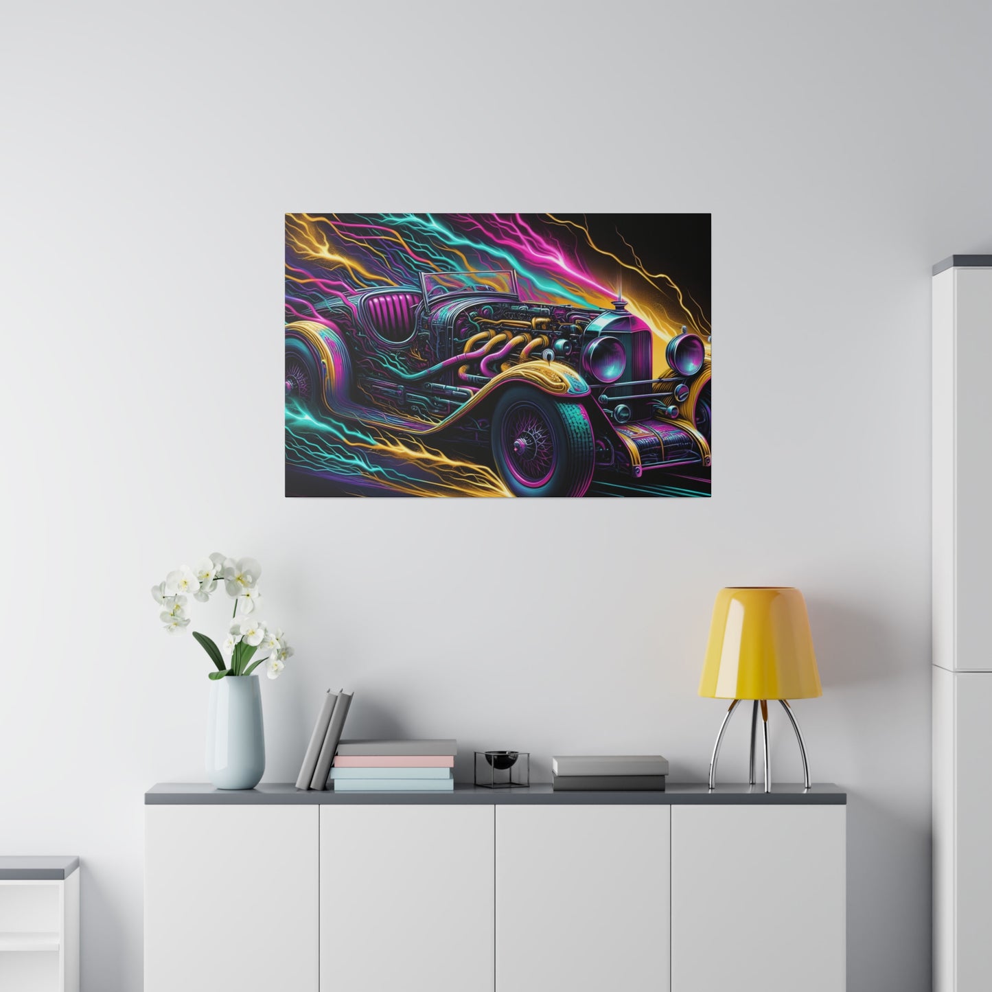 Ridez Matte Canvas, Stretched, 0.75"