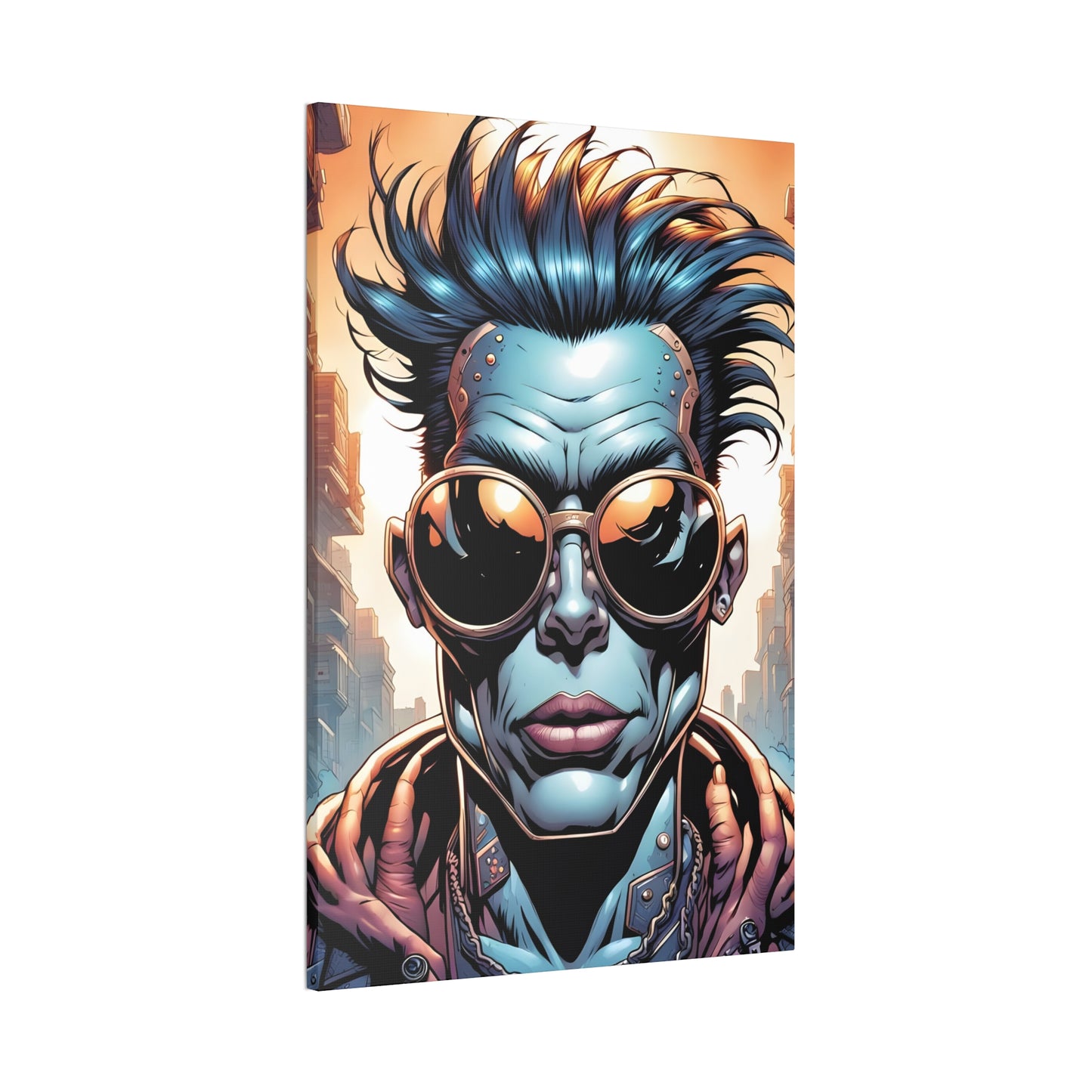 Punkz Canvas Stretched, 0.75"