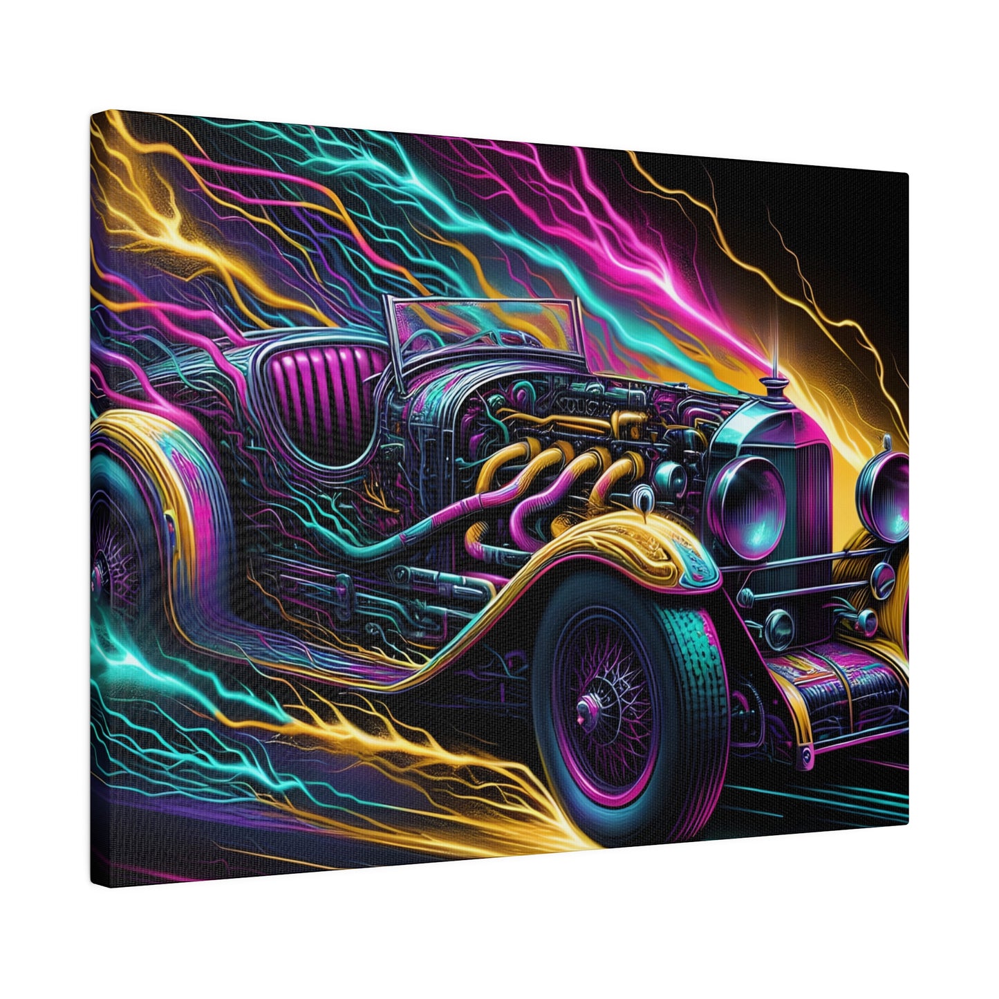 Ridez Matte Canvas, Stretched, 0.75"