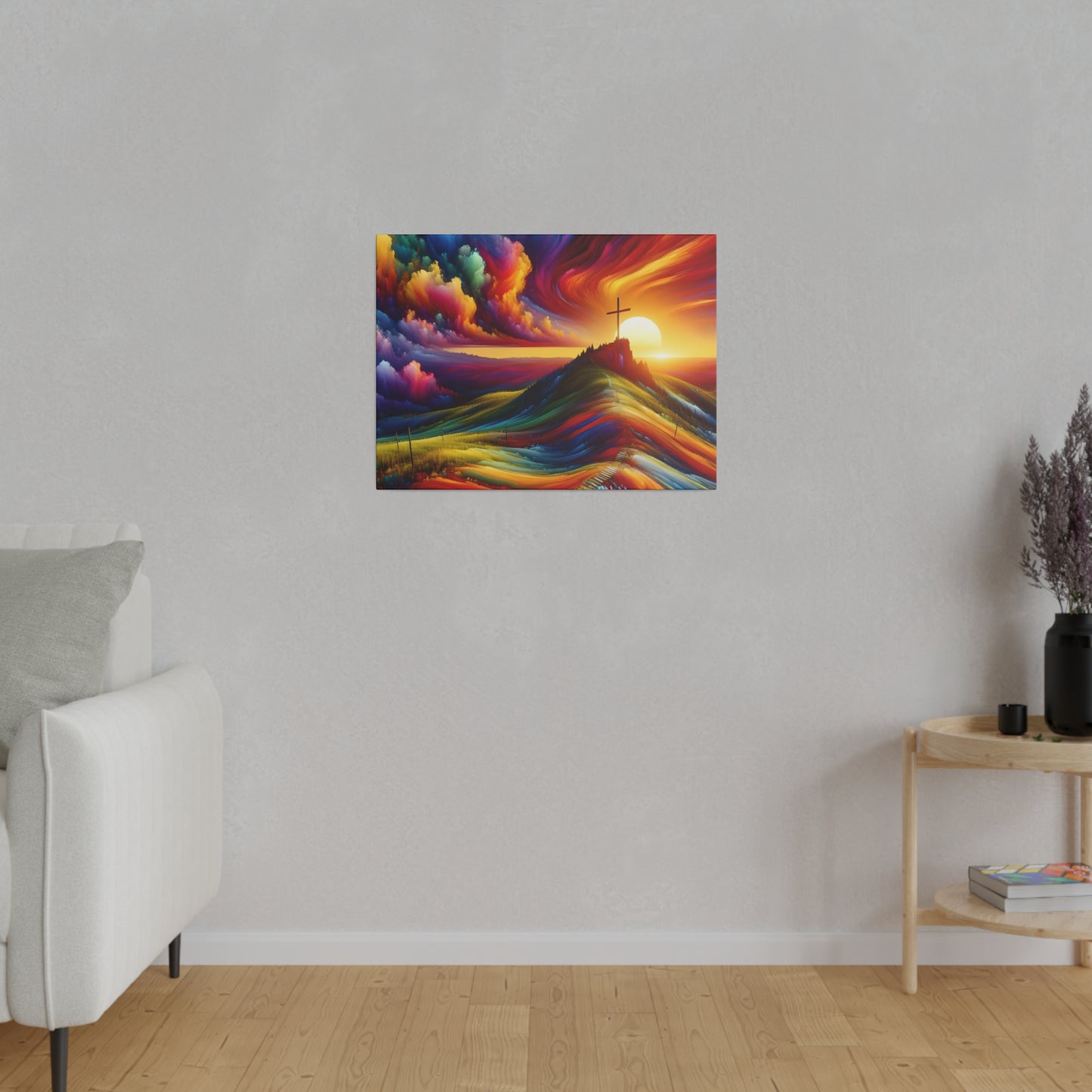 Faith Matte Canvas, Stretched, 0.75"