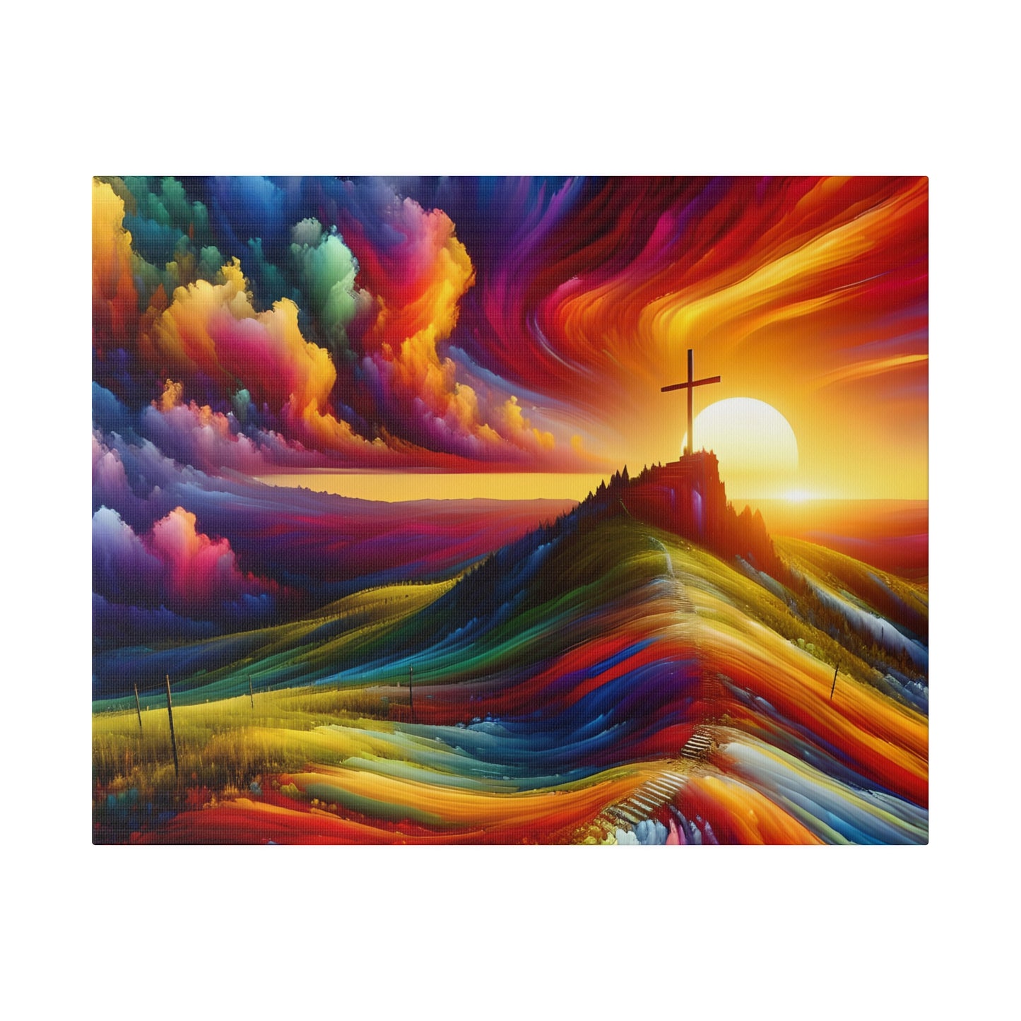 Faith Matte Canvas, Stretched, 0.75"