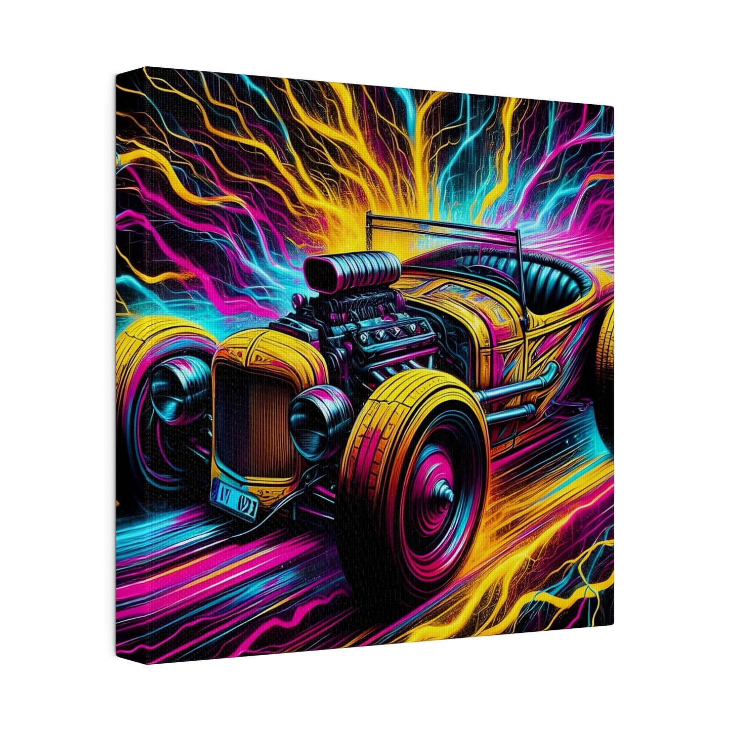 Ridez Matte Canvas, Stretched, 0.75"