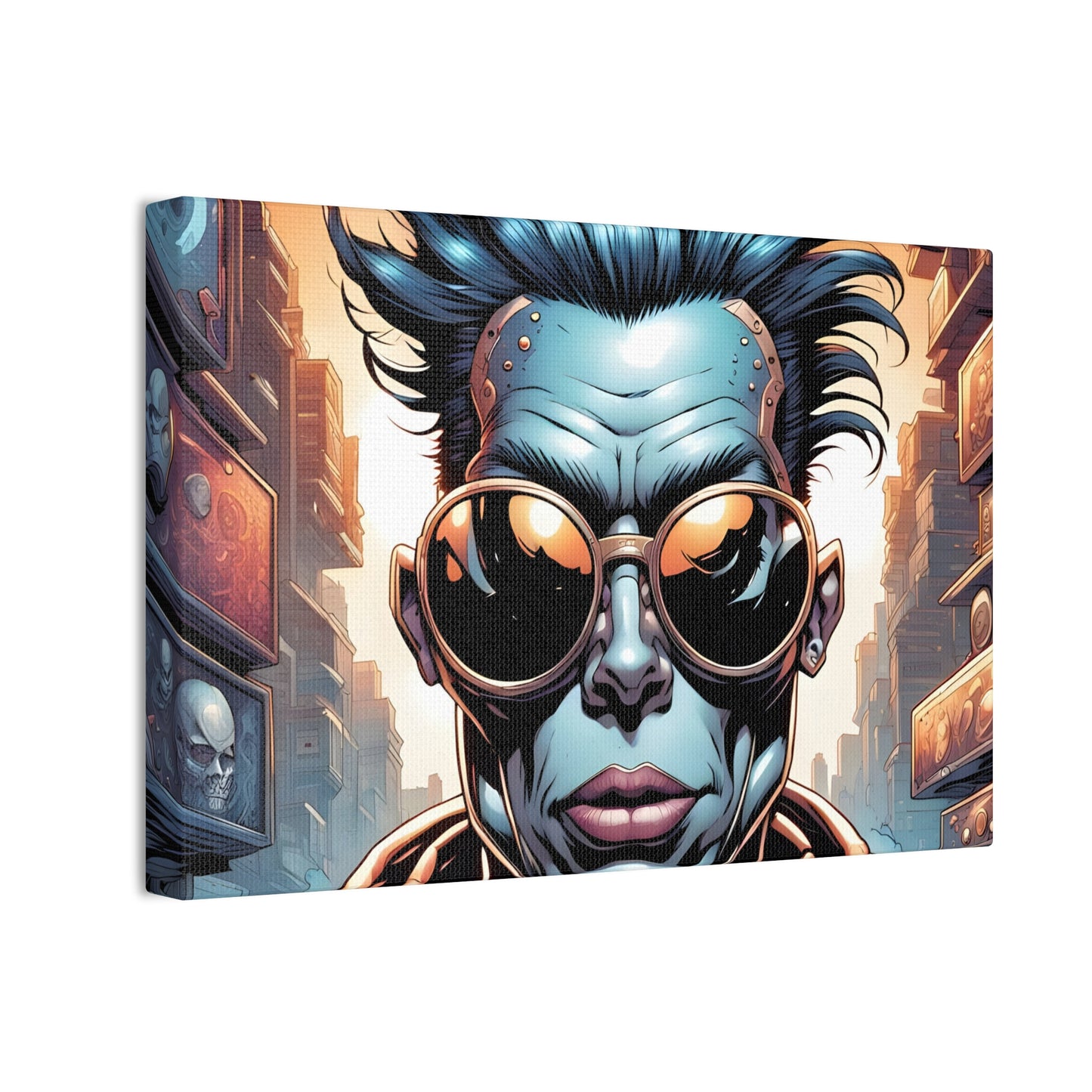 Punkz Canvas Stretched, 0.75"