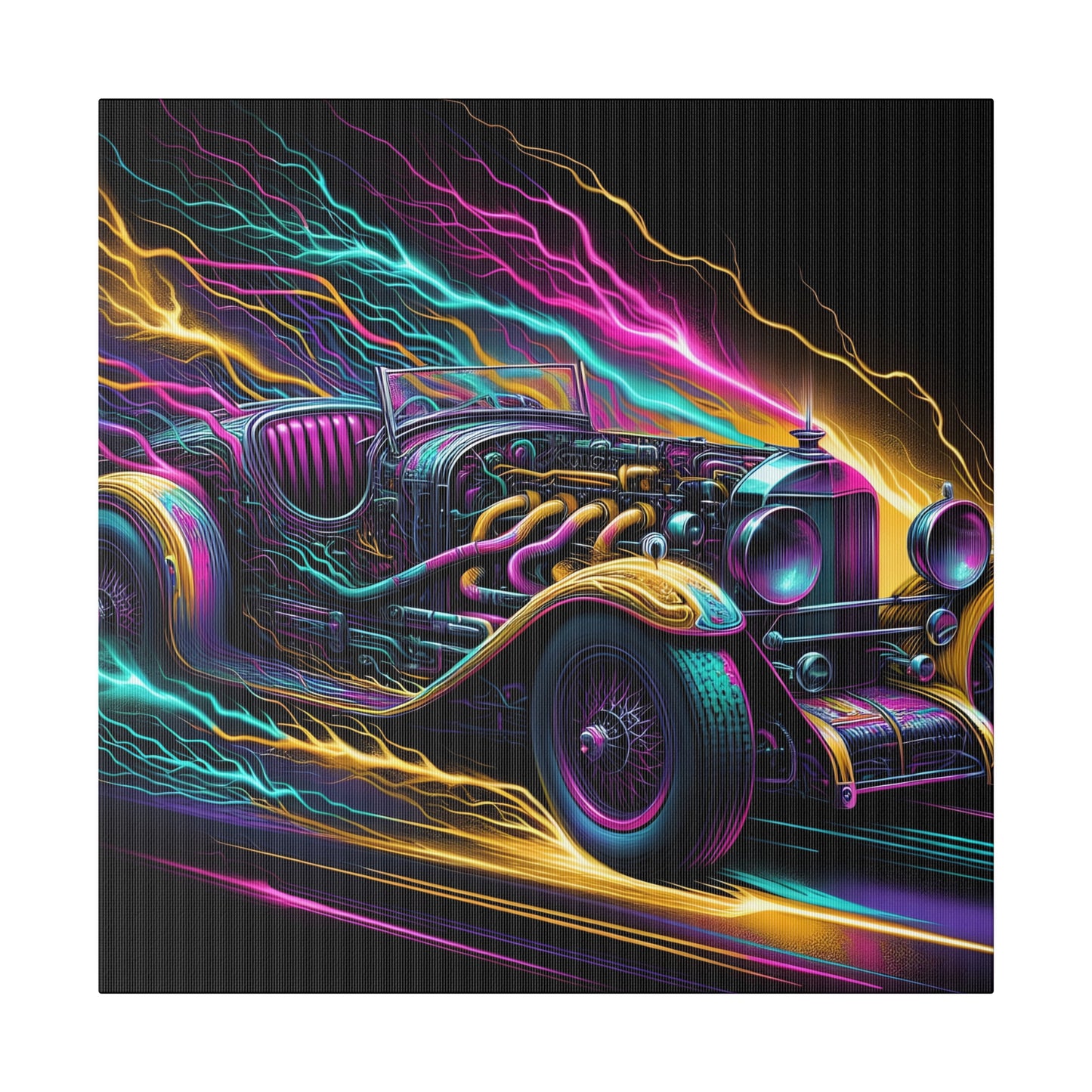 Ridez Matte Canvas, Stretched, 0.75"