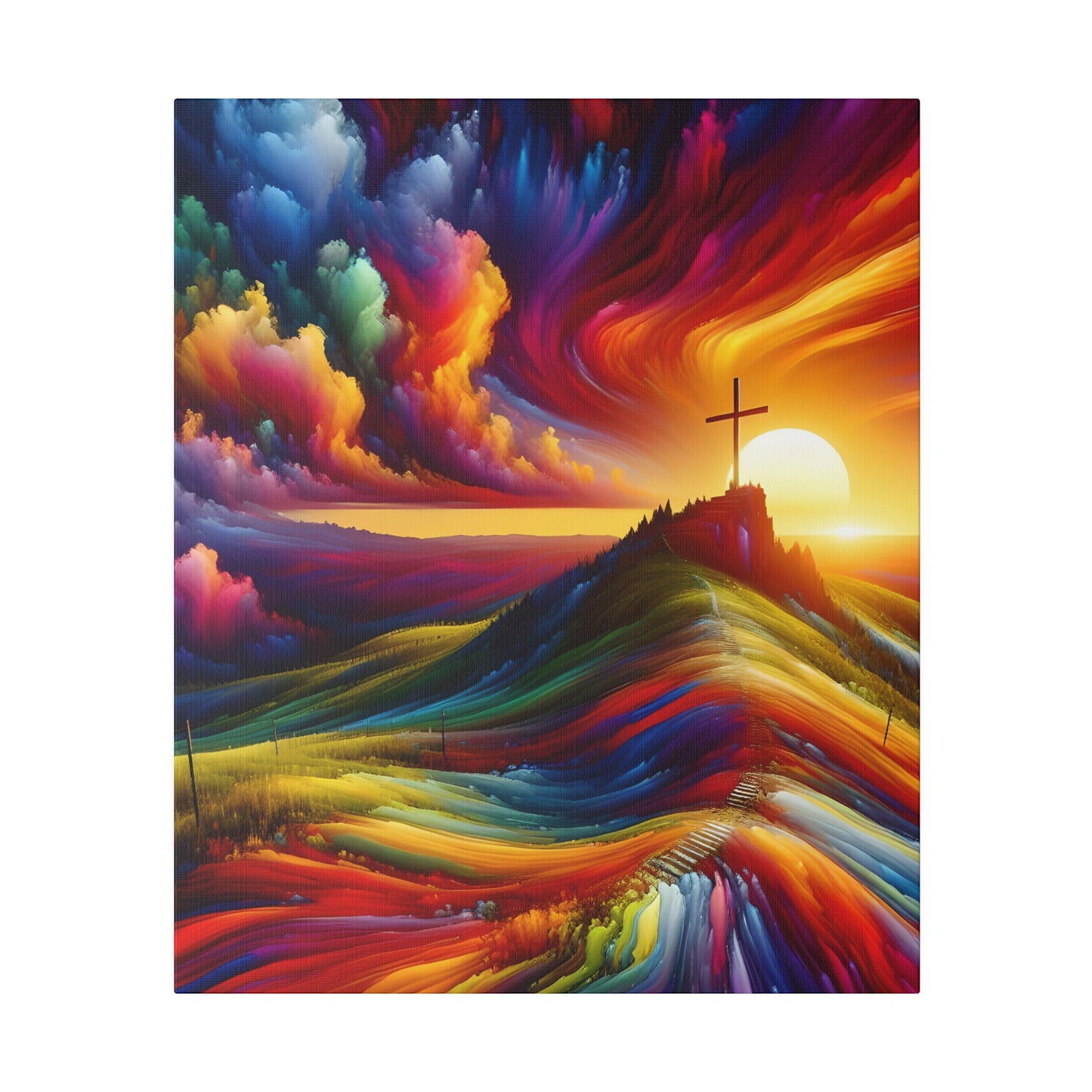 Faith Matte Canvas, Stretched, 0.75"