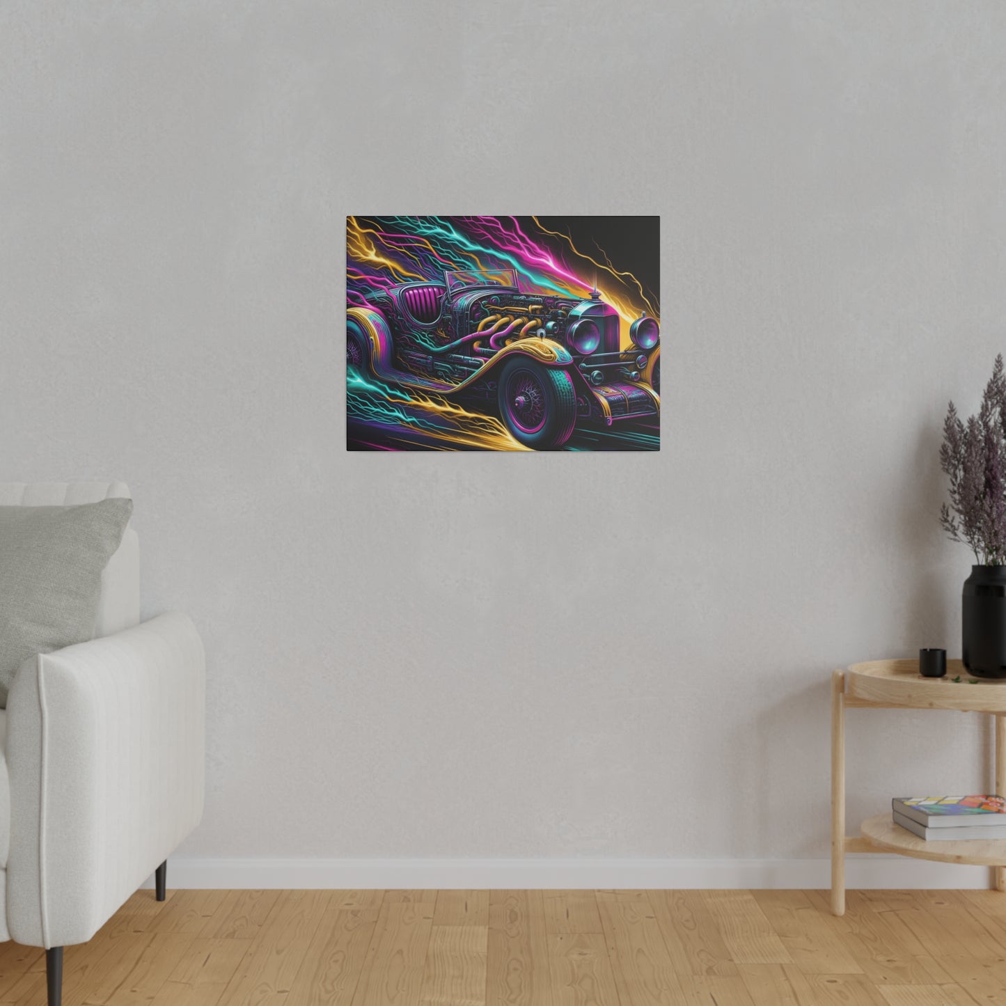 Ridez Matte Canvas, Stretched, 0.75"