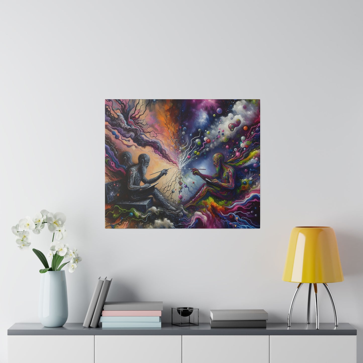 Enlightenment Matte Canvas, Stretched, 0.75"