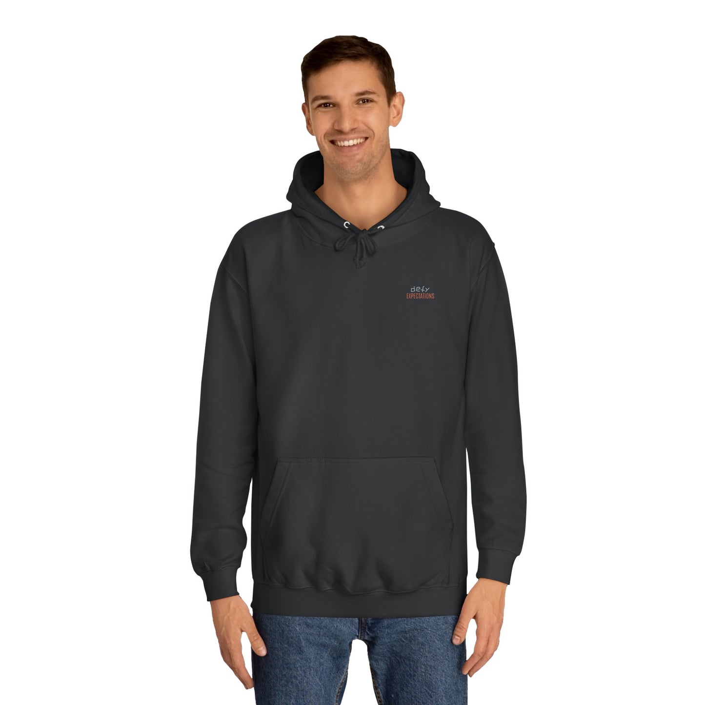 SNRG Unisex Hoodie - Defy Expectations, Sweatshirt, Hooded Jacket, Casual Pullover, Trendy Apparel, Outerwear, Hoodie