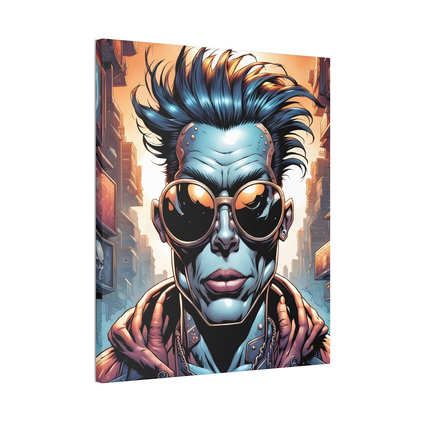 Punkz Canvas Stretched, 0.75"