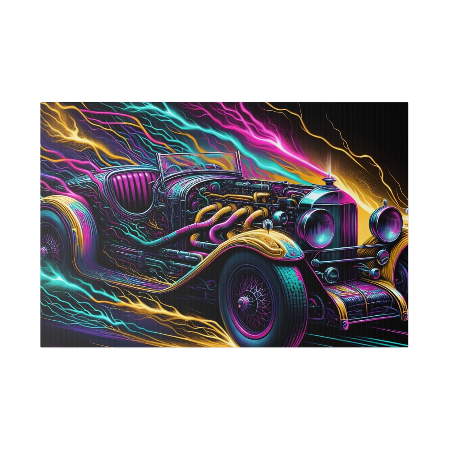 Ridez Matte Canvas, Stretched, 0.75"