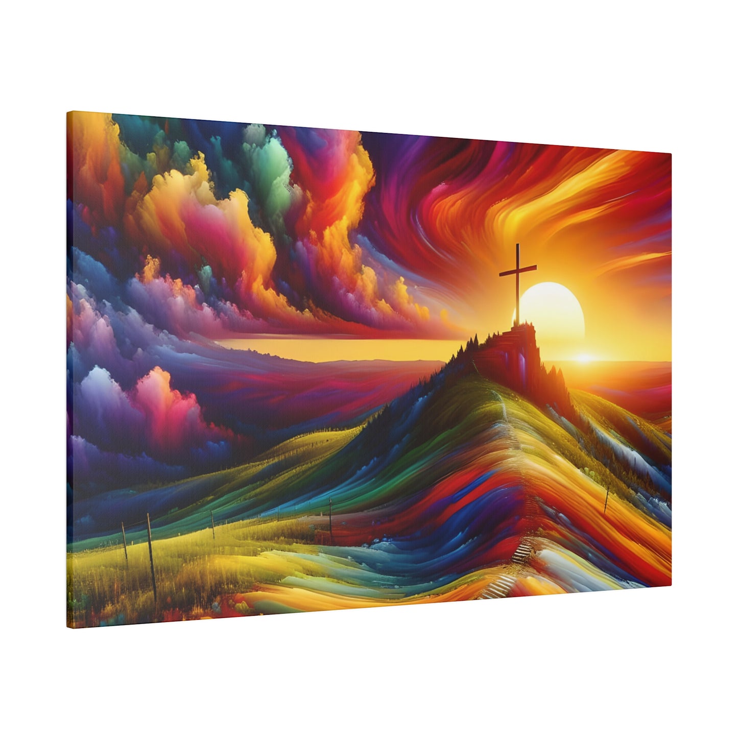 Faith Matte Canvas, Stretched, 0.75"